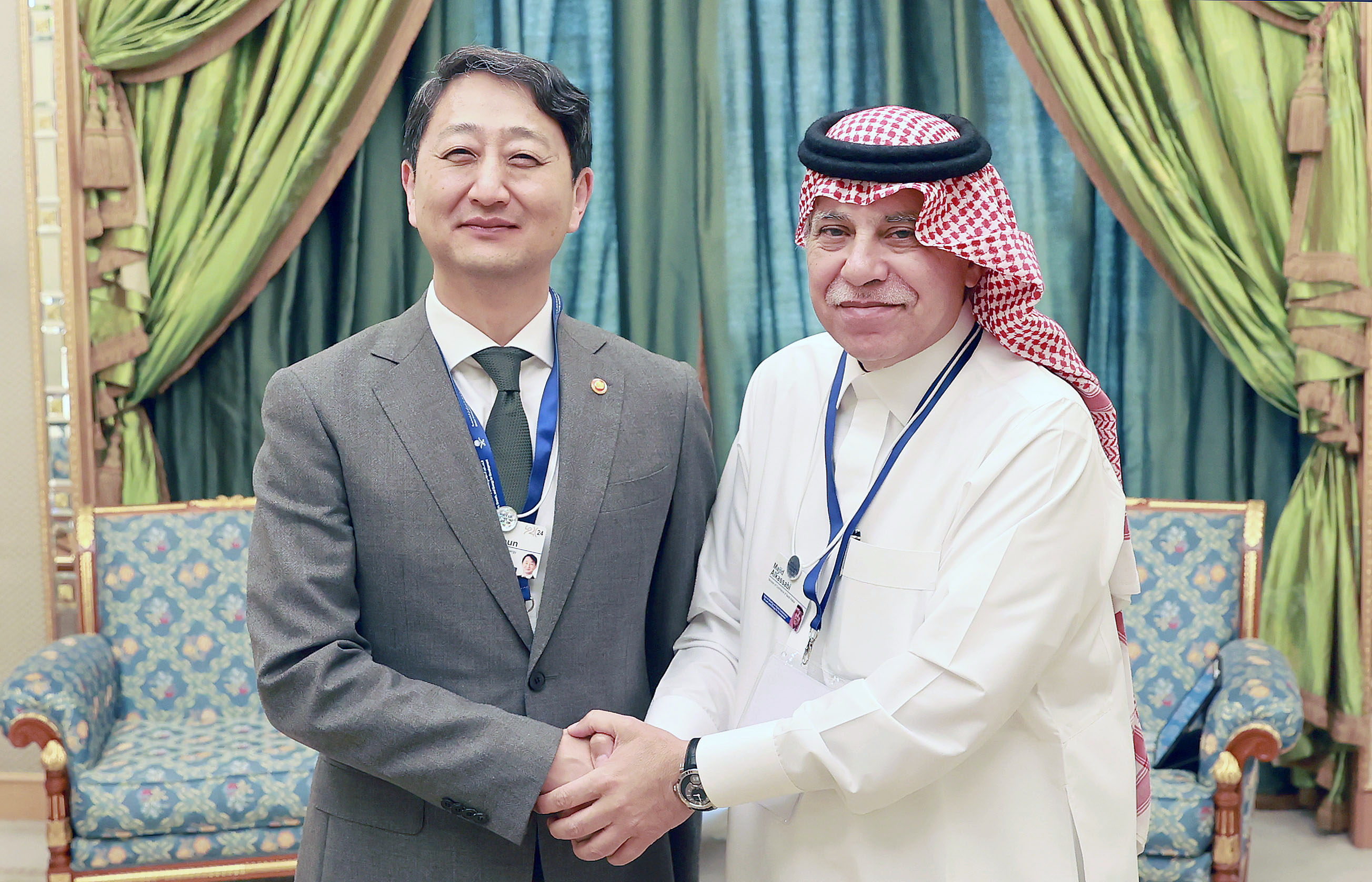 사우디아라비아 상무부 장관 면담 1