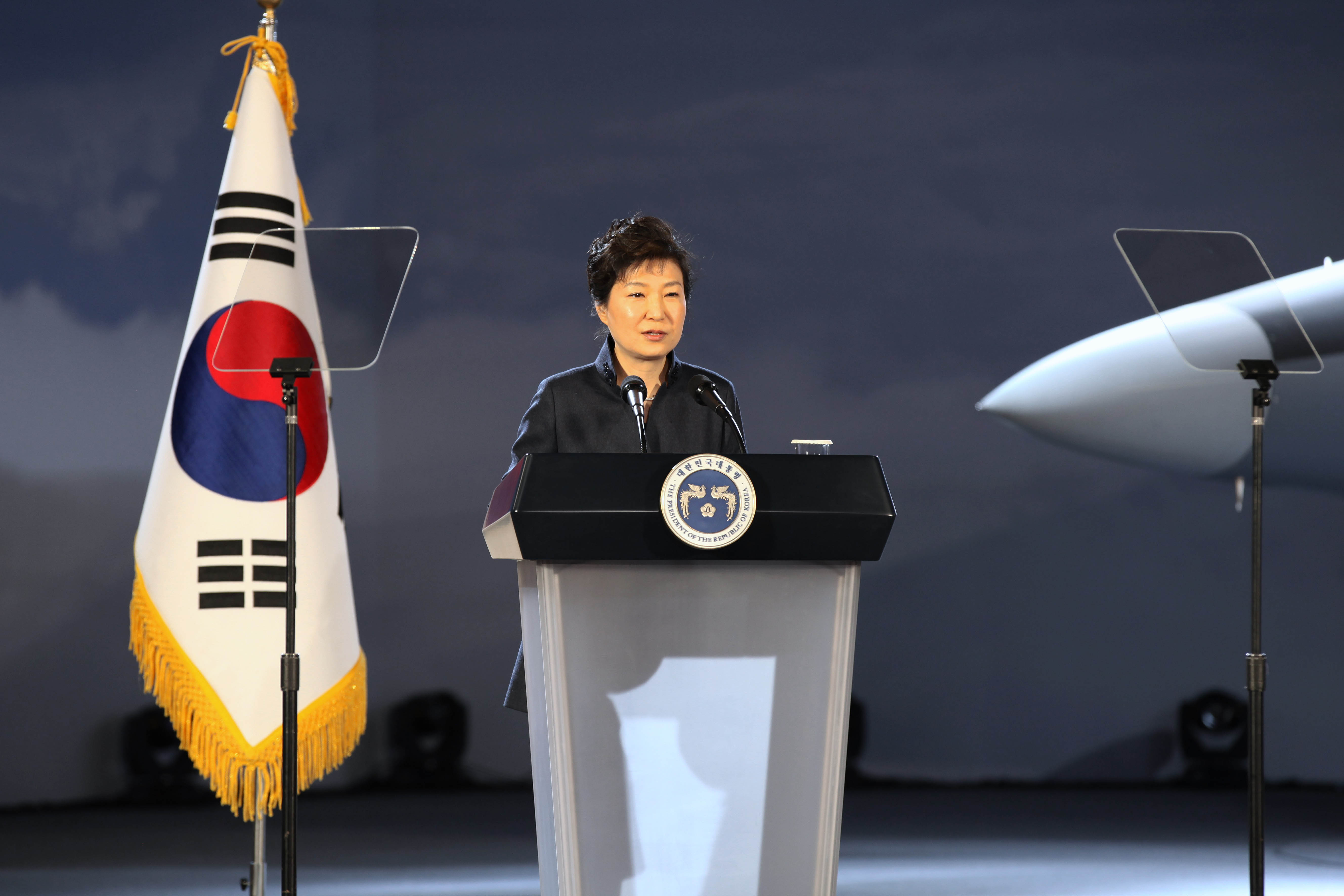 미국 수출형 고등훈련기(T-X) 공개 기념식 2