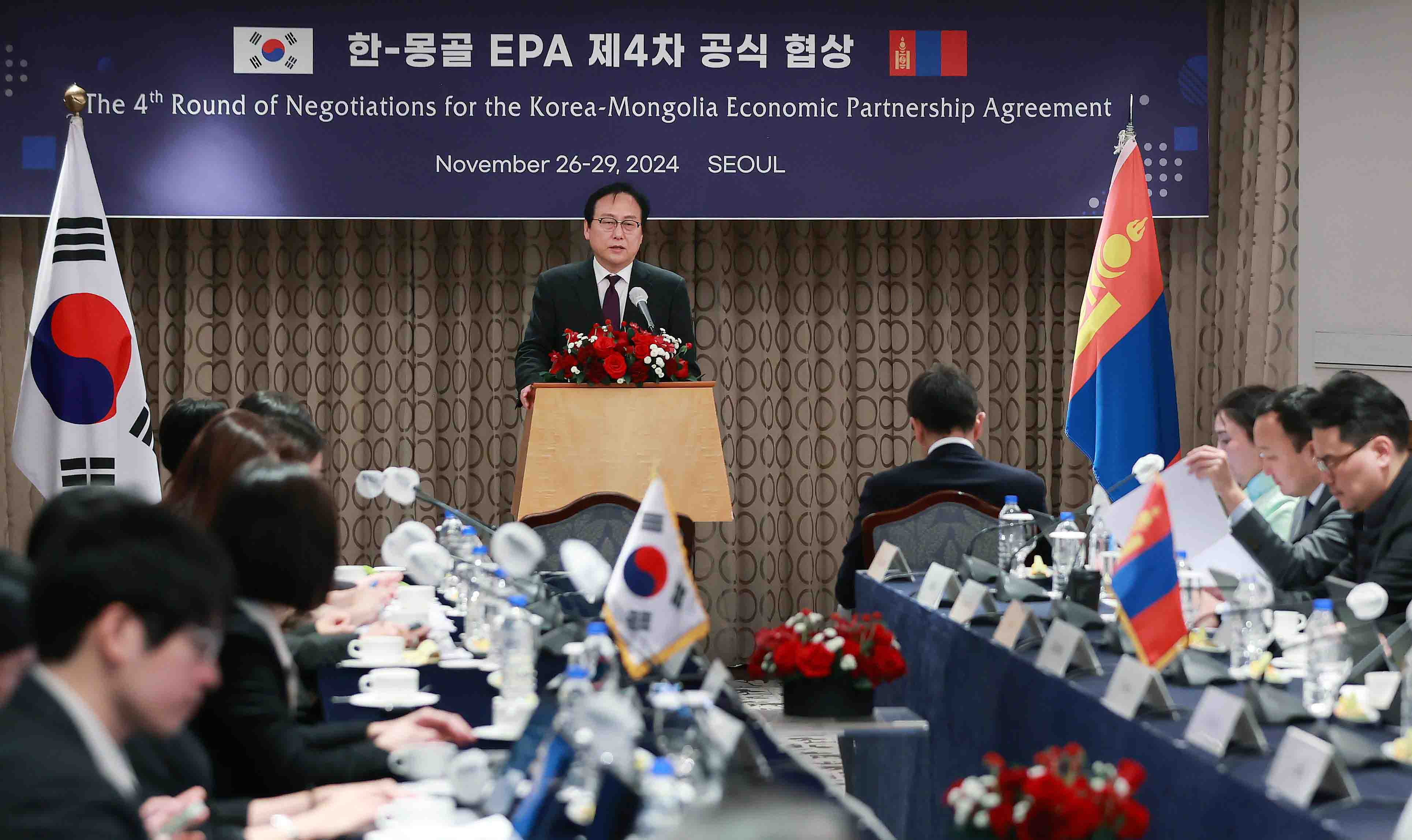 제4차 한-몽골 경제동반자협정(EPA) 공식협상 개회식 4