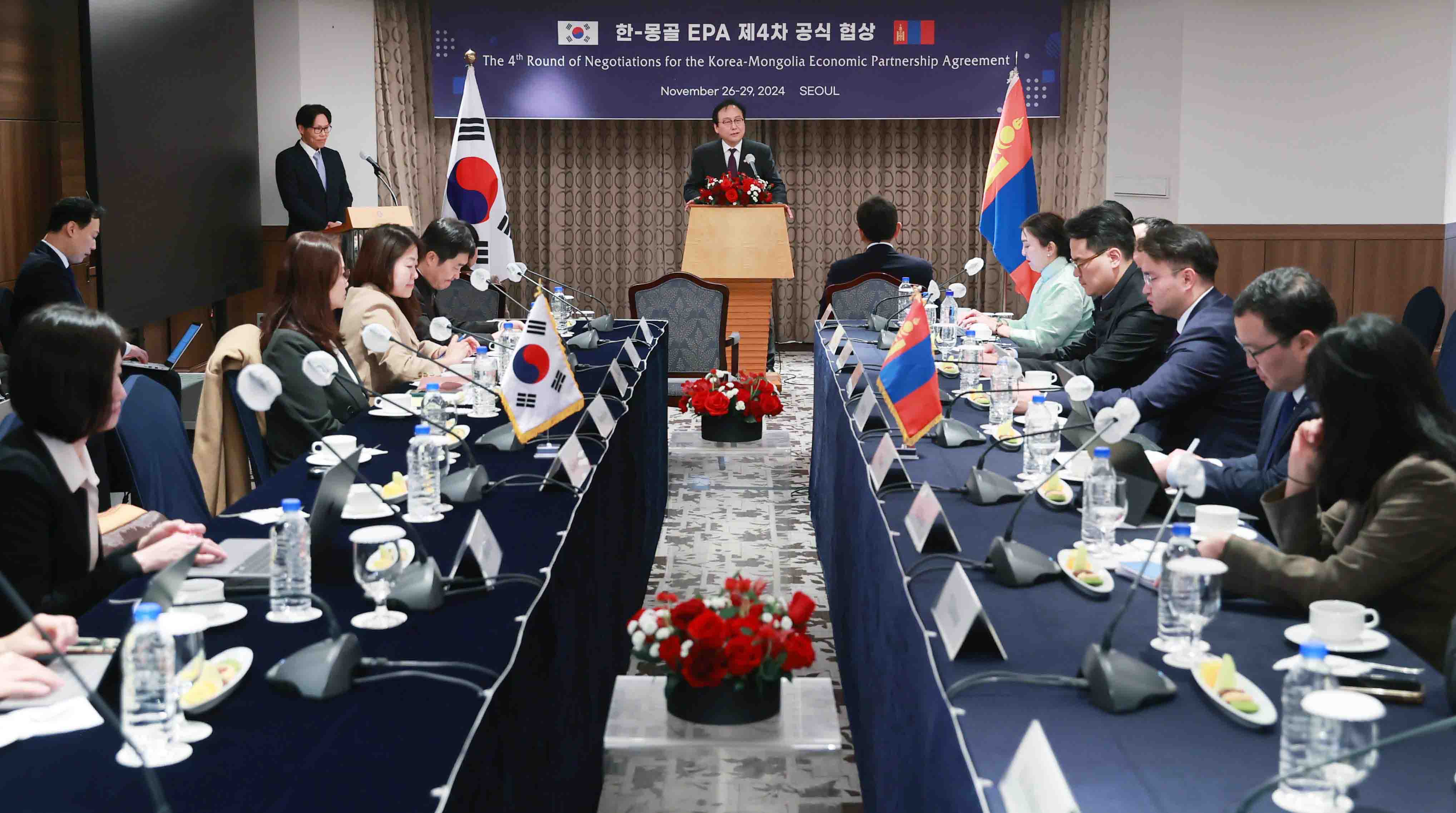 제4차 한-몽골 경제동반자협정(EPA) 공식협상 개회식 6