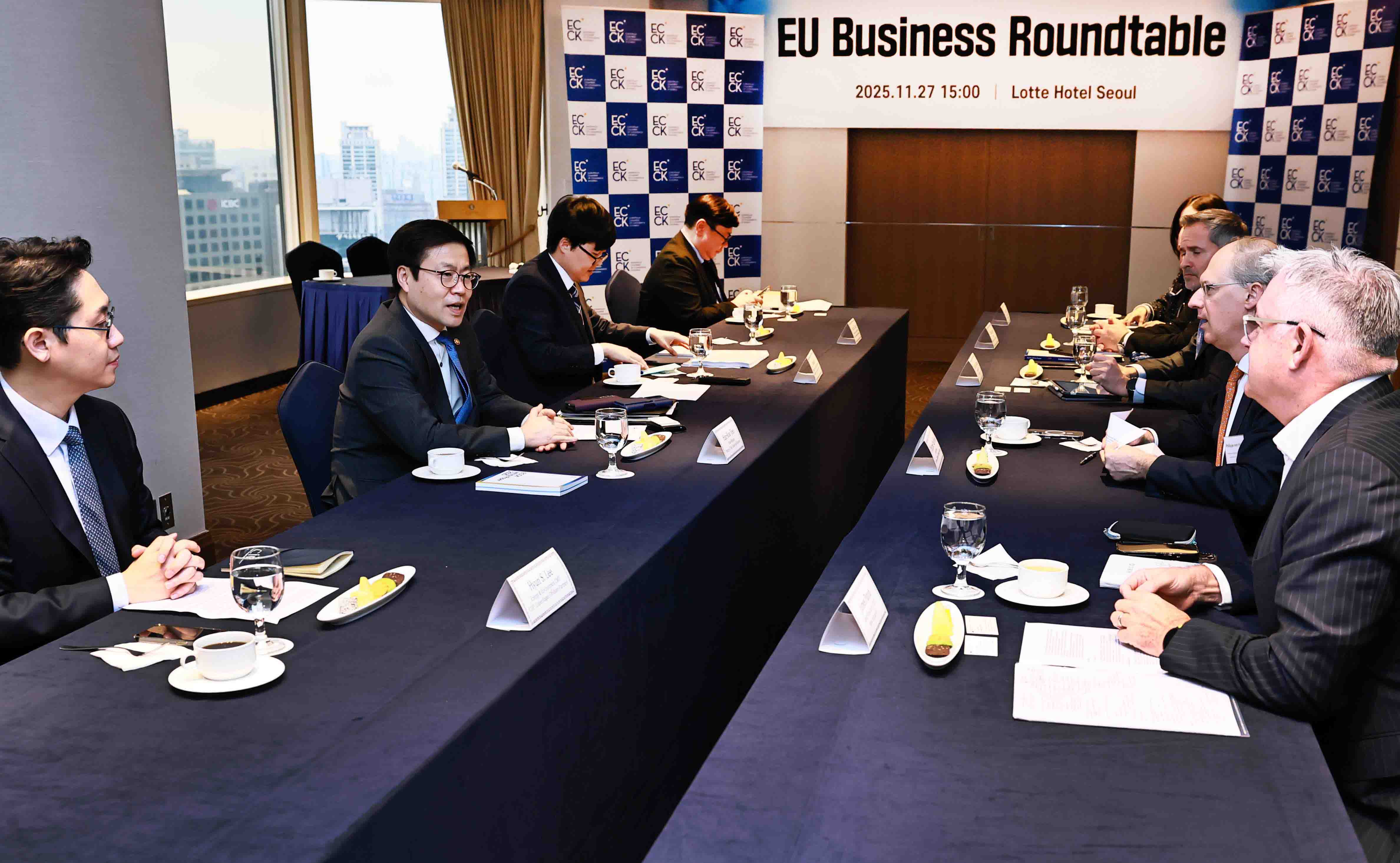 주한유럽상공회의소(ECCK) 및 주한 EU 기업 간담회 1