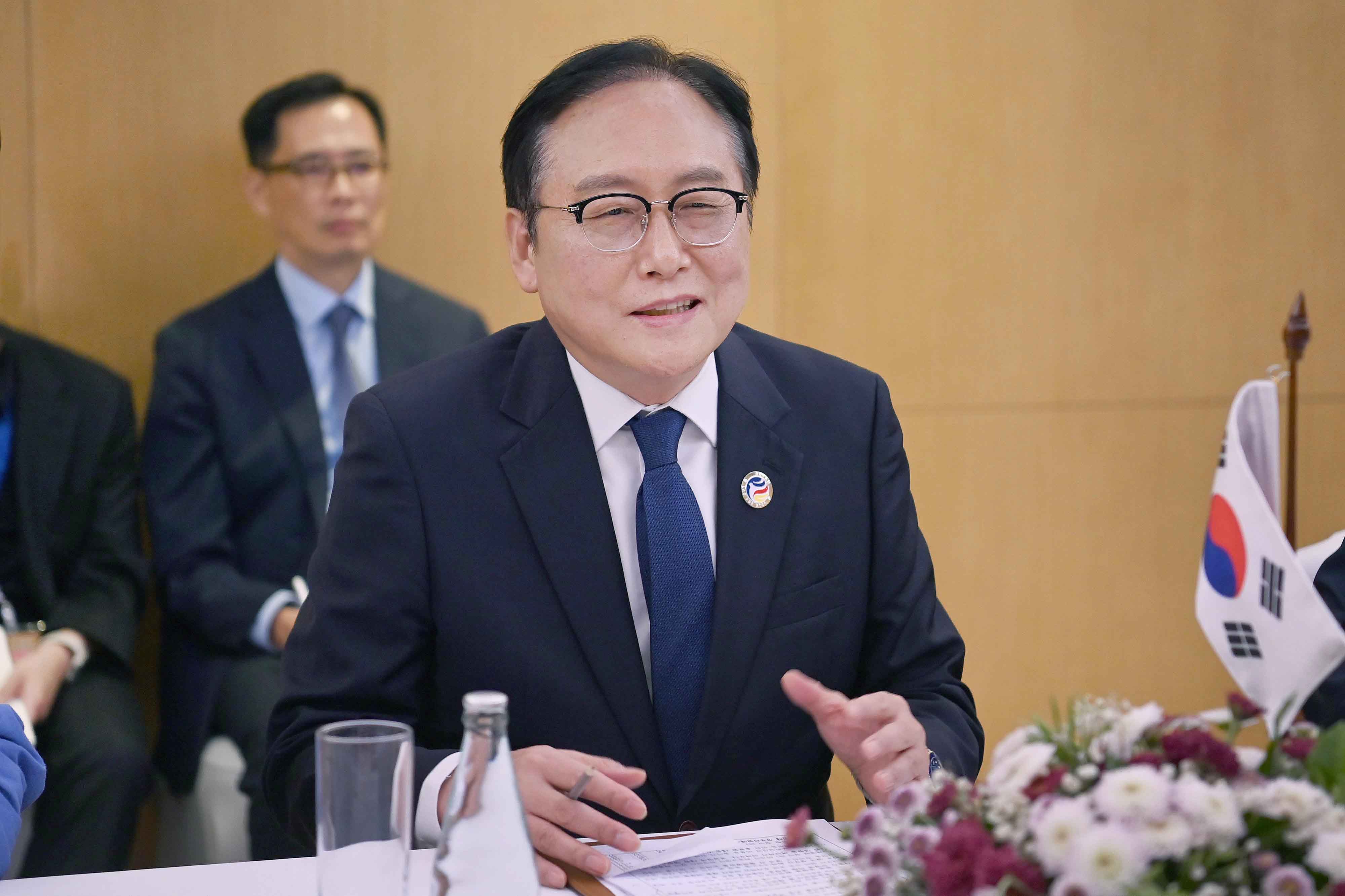 영국 무역정책·경제안보 부장관 면담 4