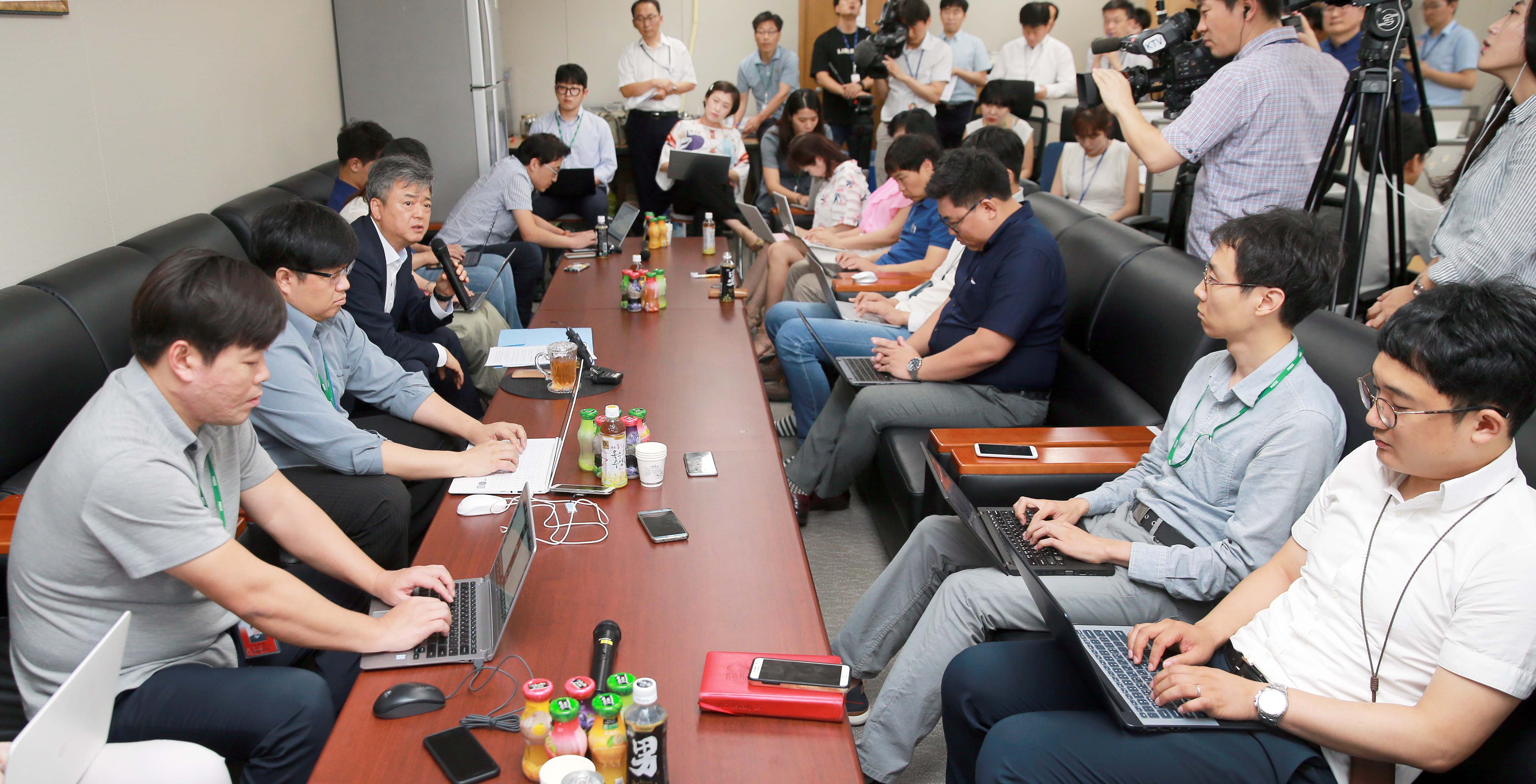 출입기자단과의 간담회 5