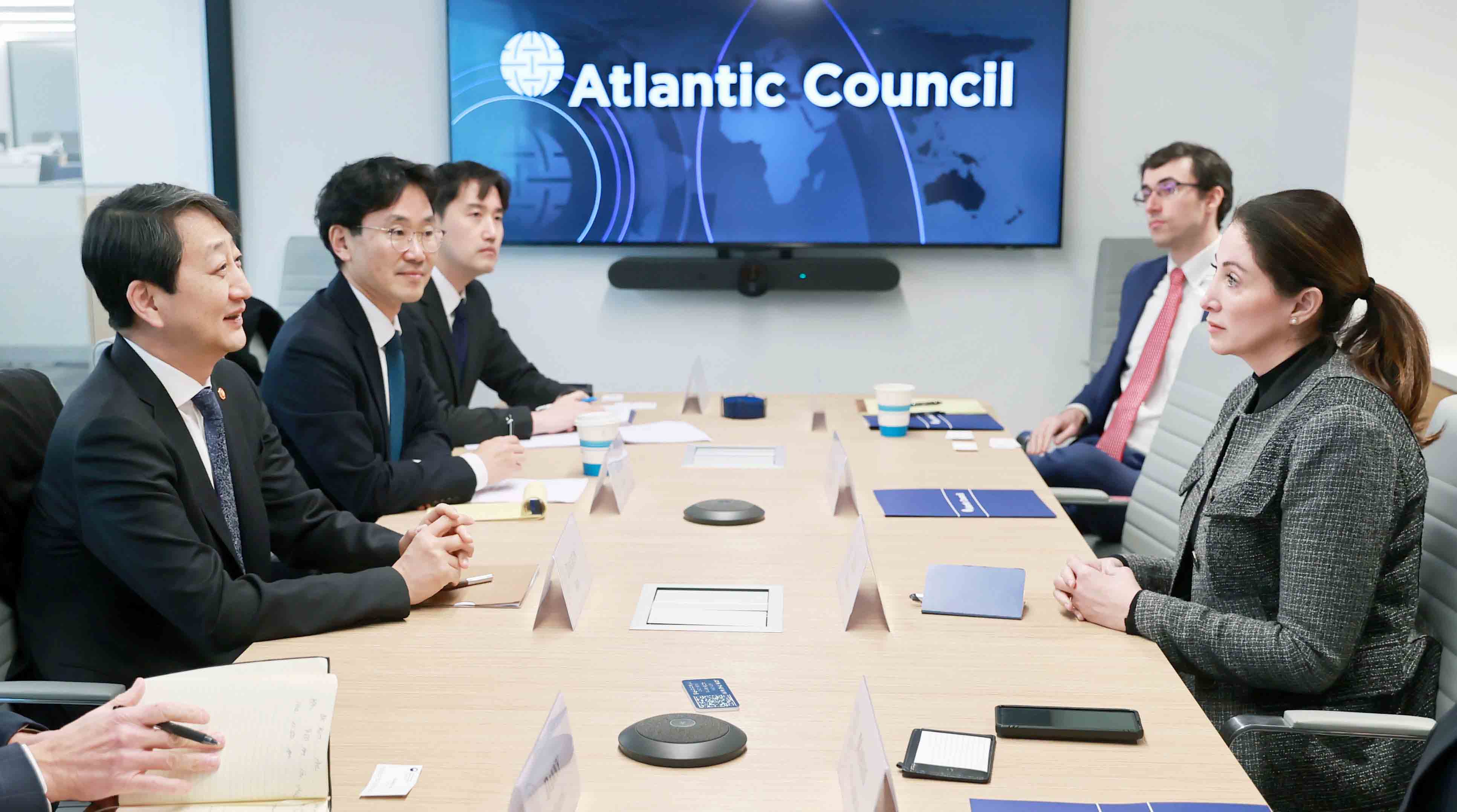 미국 싱크탱크인 애틀랜틱 카운슬 방문 6