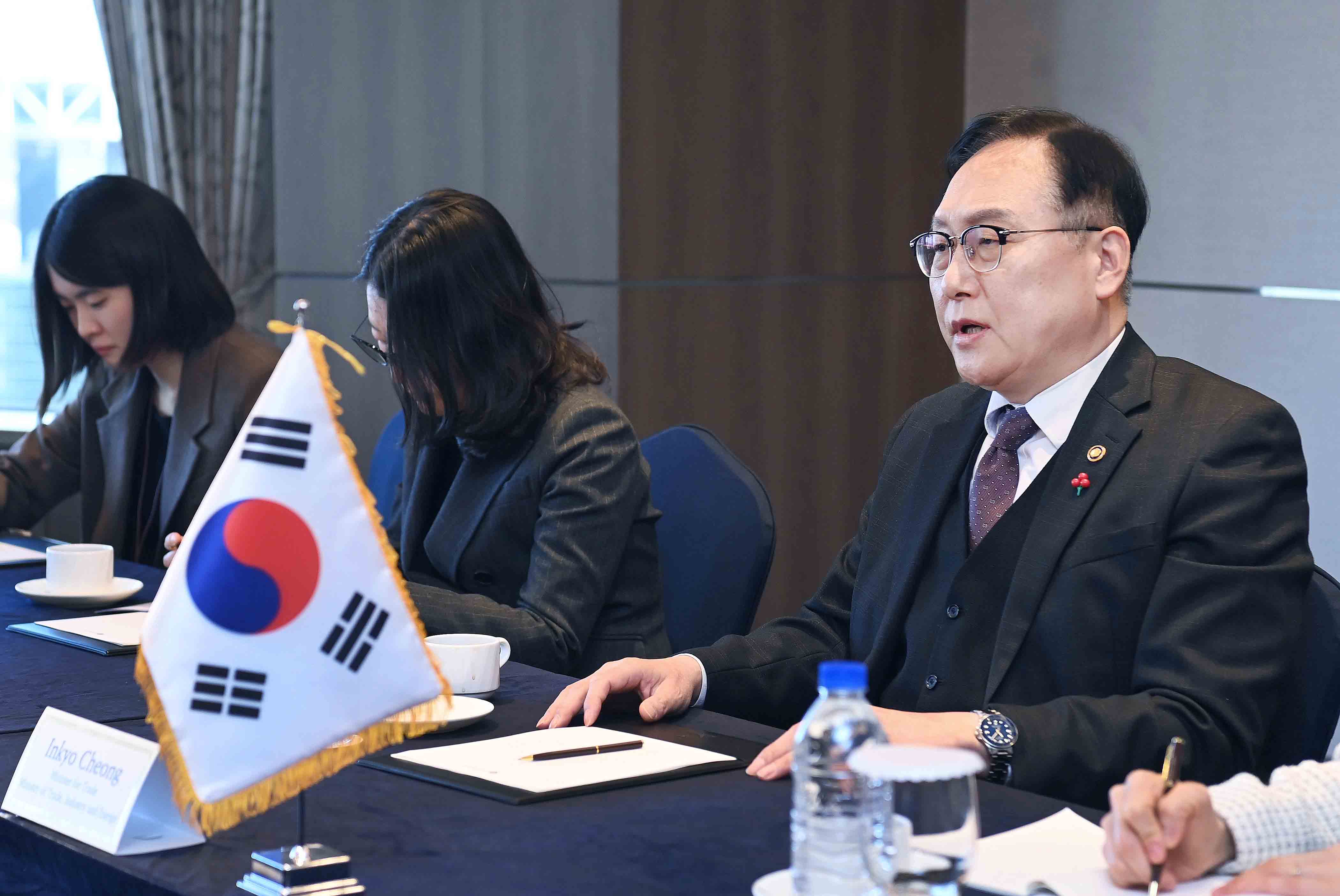 파키스탄 상무장관 면담 2