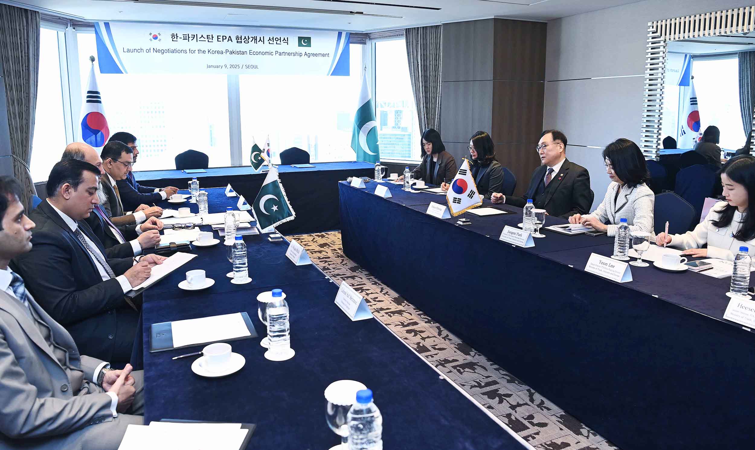 파키스탄 상무장관 면담 5