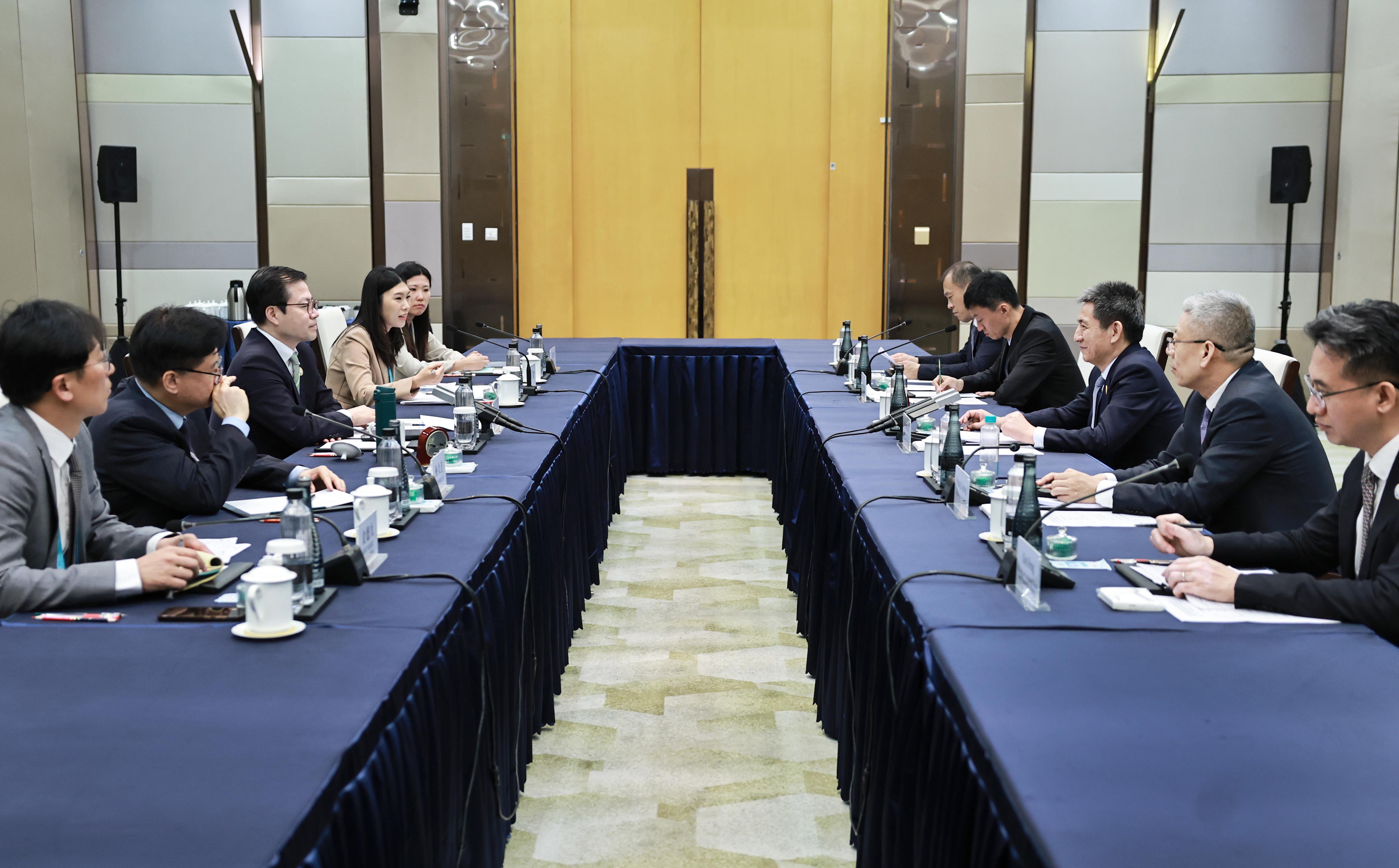 중국 상무부 국제무역협상대표 면담 2