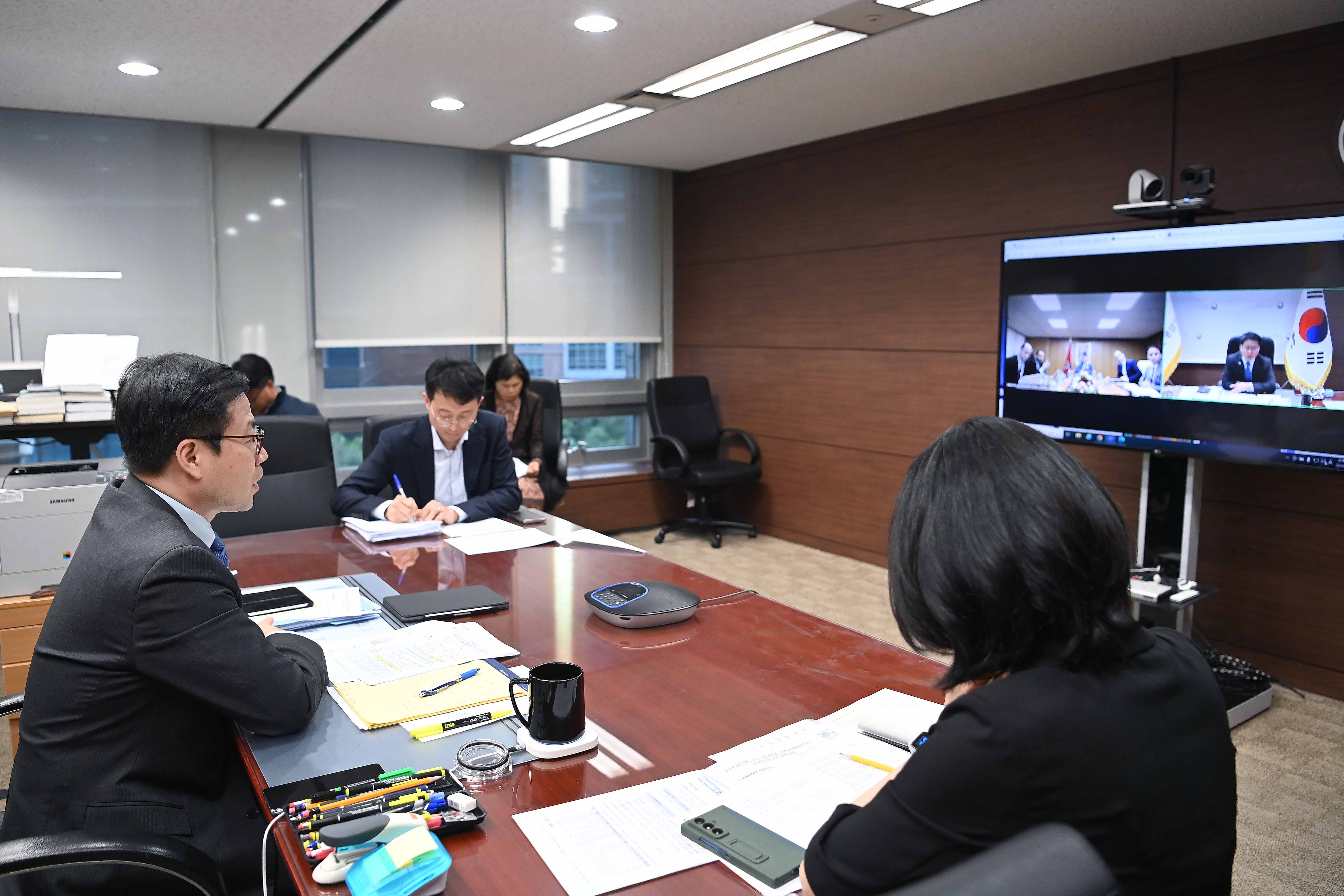 모로코 산업통상부 통상담당 국무장관 면담 2