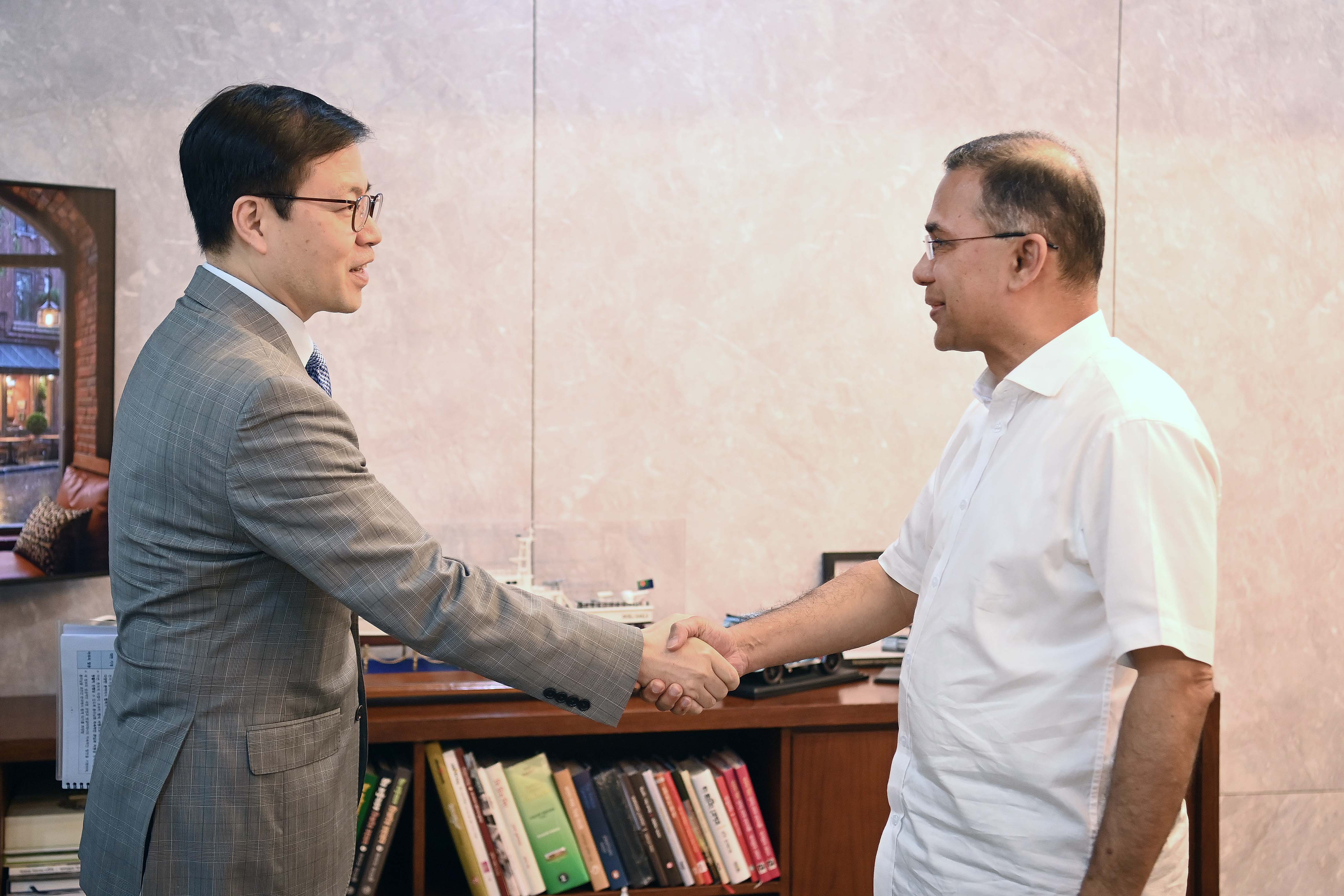 방글라데시 총리 면담 1