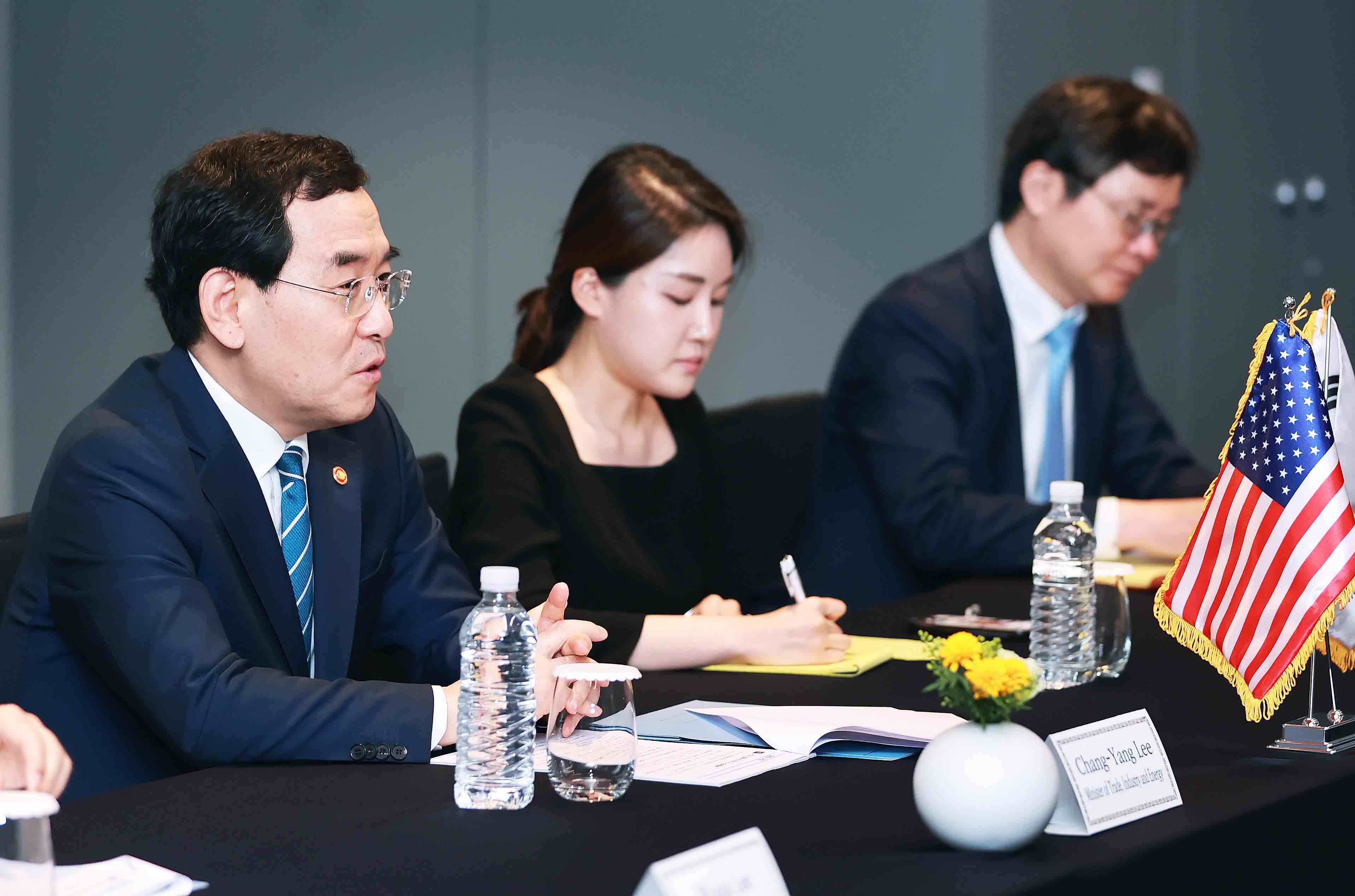 미국 하원의원단 면담 4