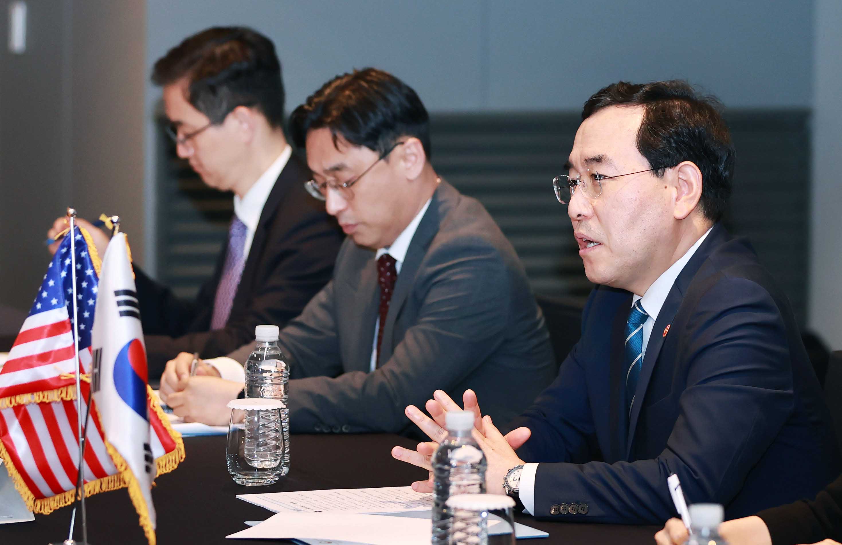미국 하원의원단 면담 2