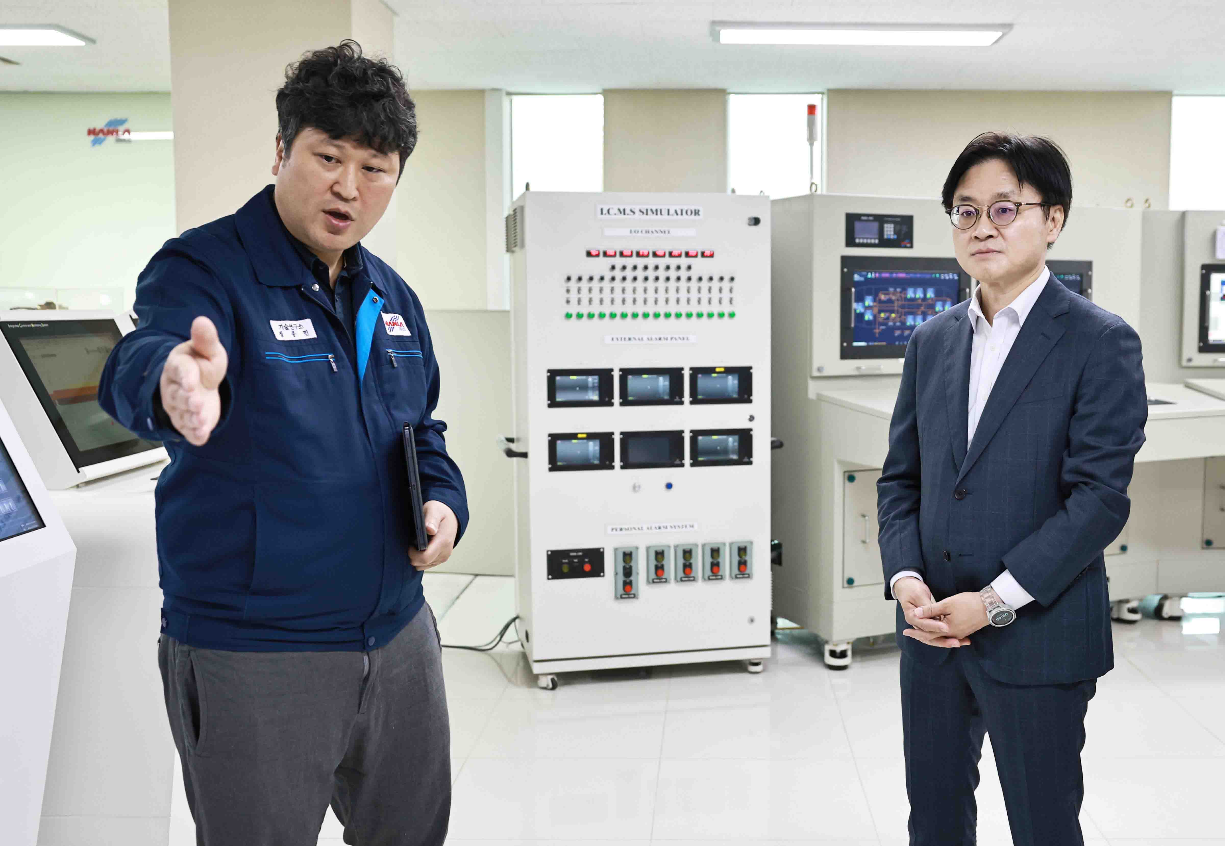 조선기자재 업체인 한라IMS 현장방문 4
