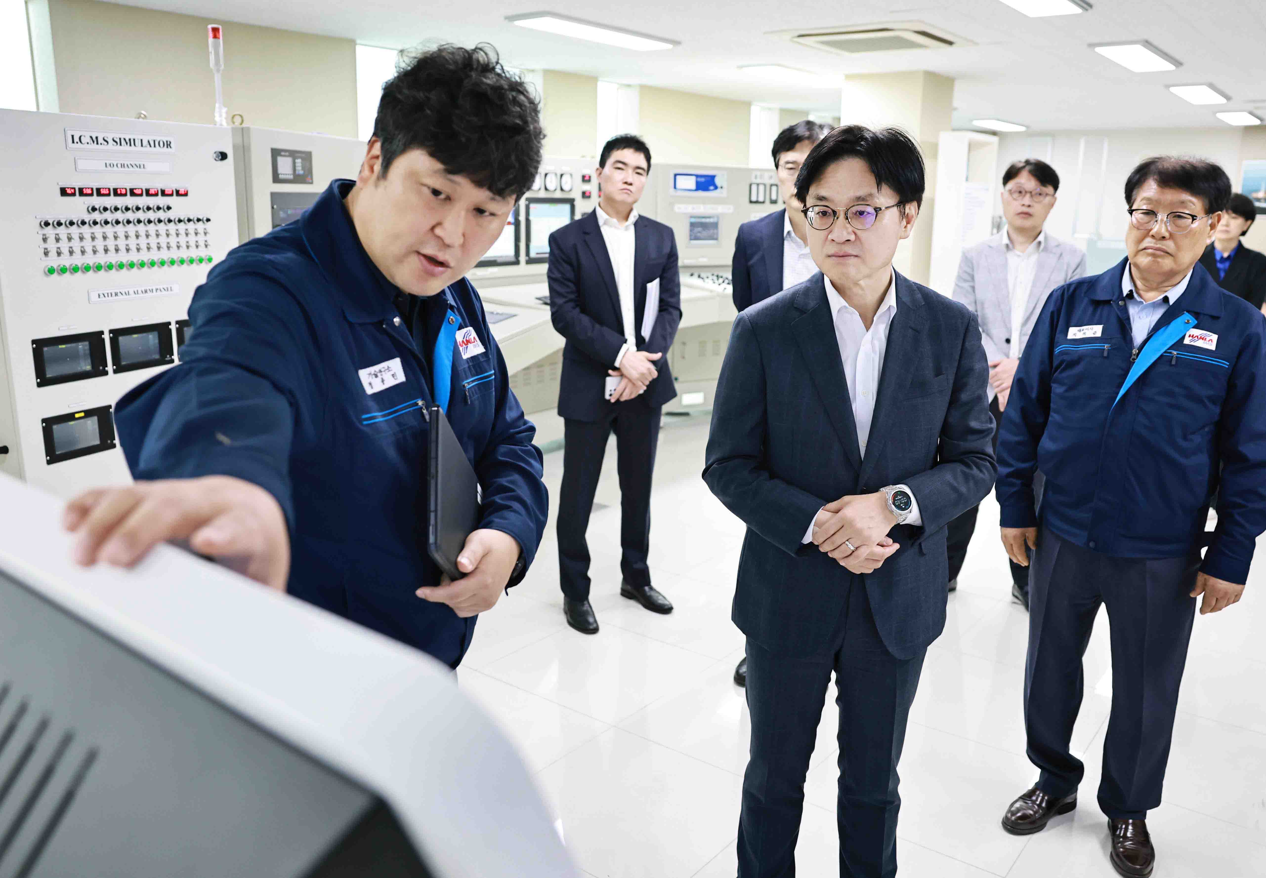 조선기자재 업체인 한라IMS 현장방문 6