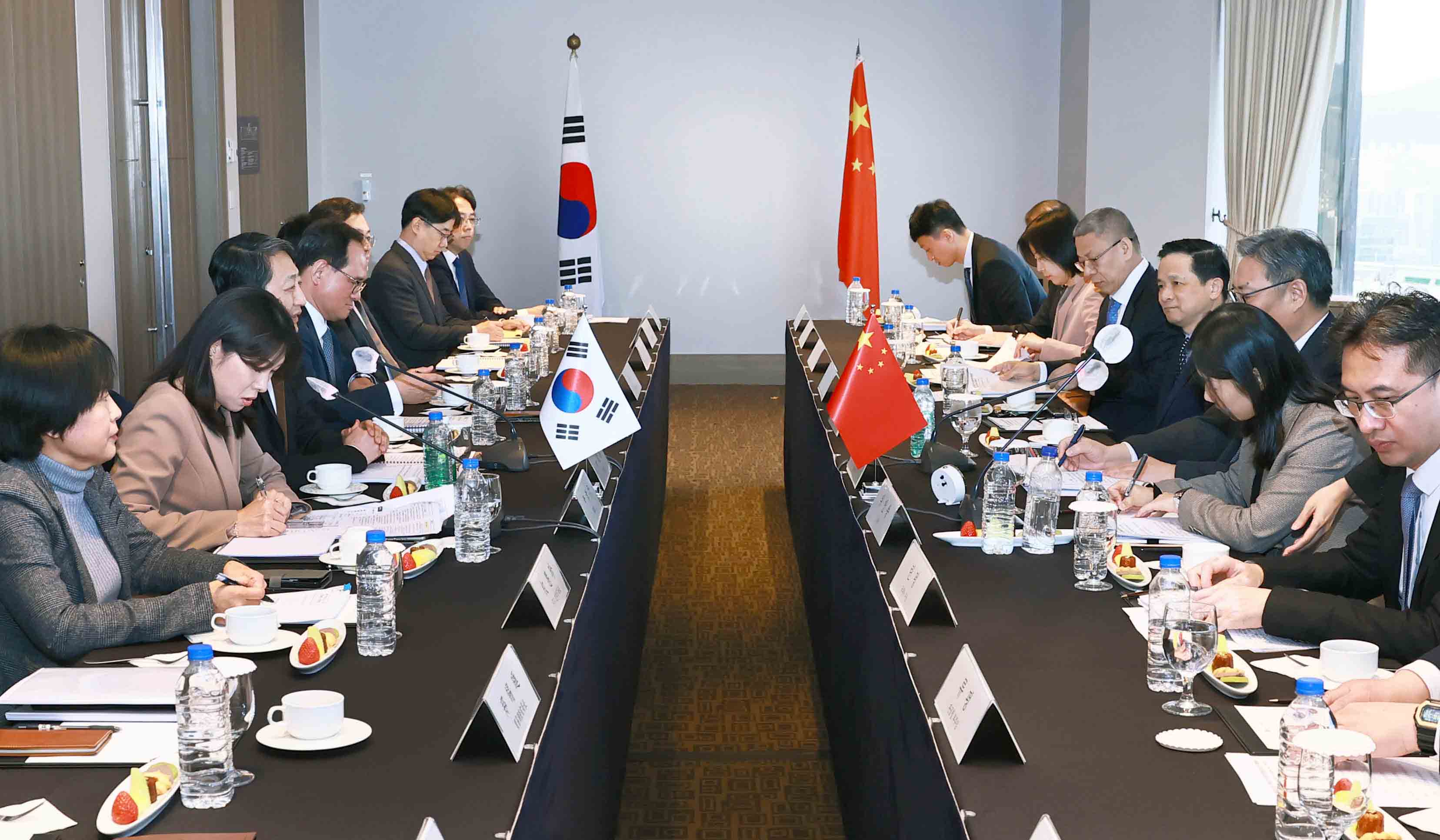 중국 상무부 부장 면담 3
