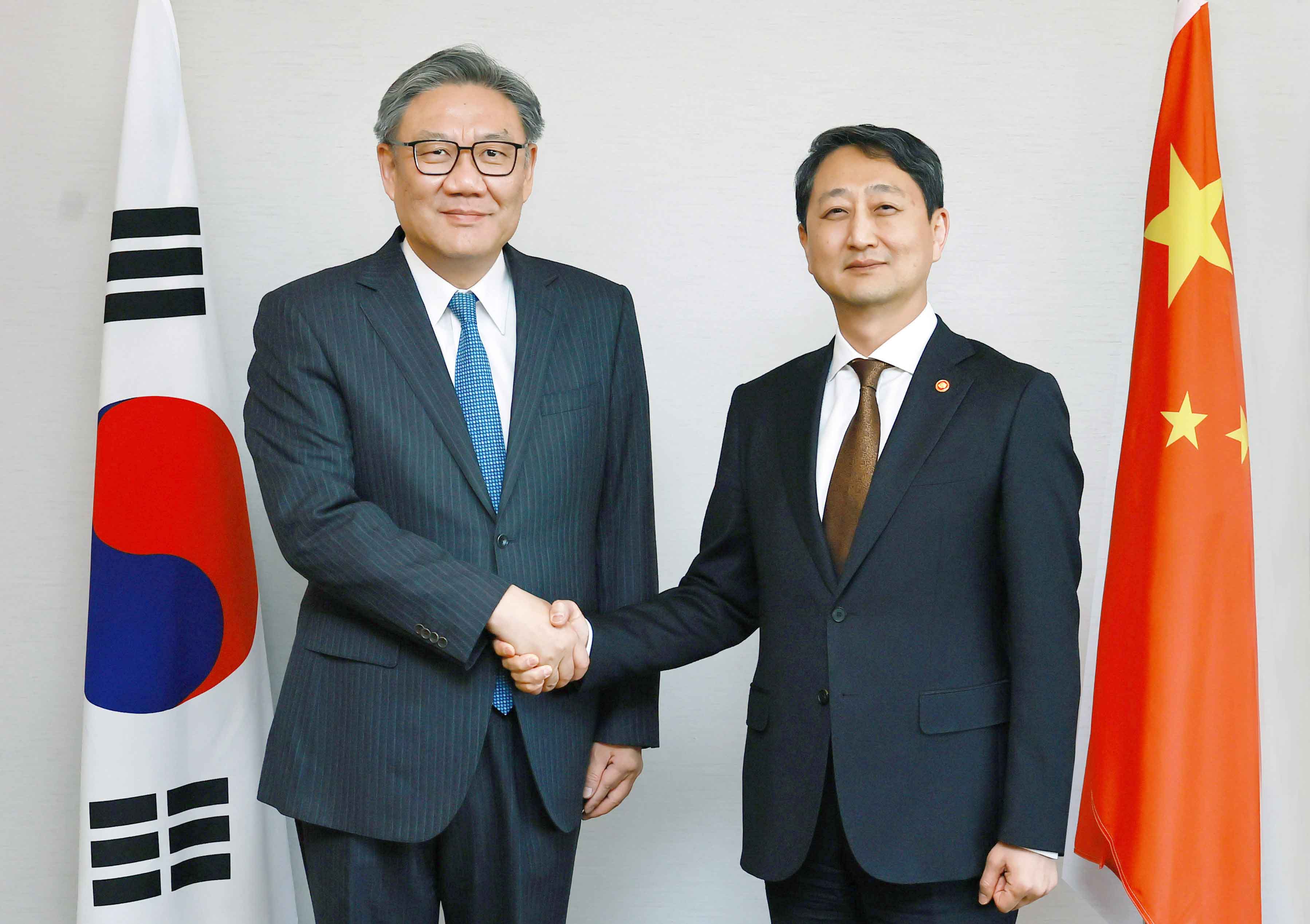 중국 상무부 부장 면담 1
