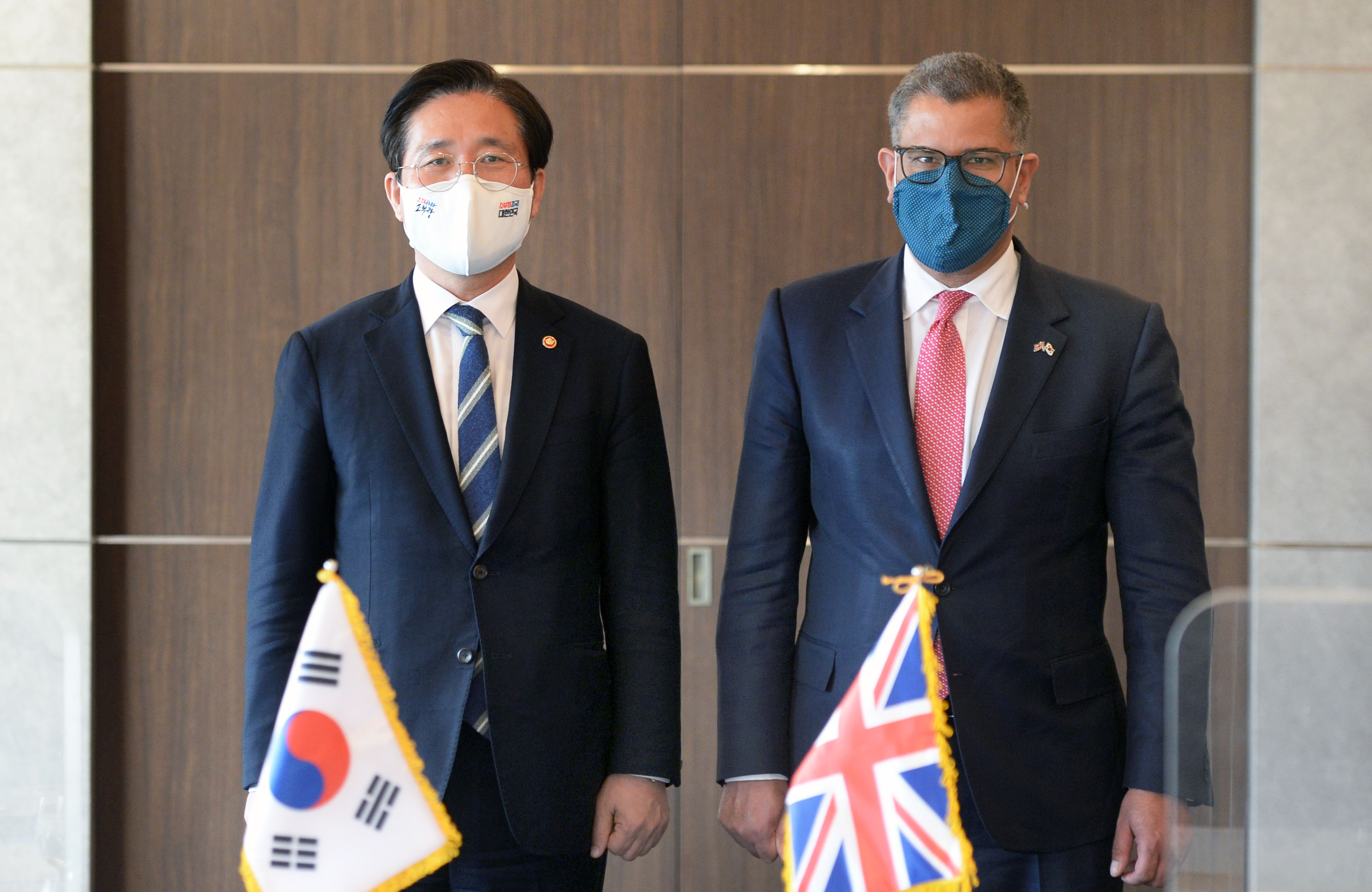 영국 COP26 의장 면담 2