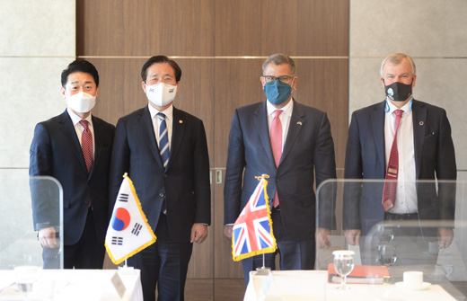 영국 COP26 의장 면담 1