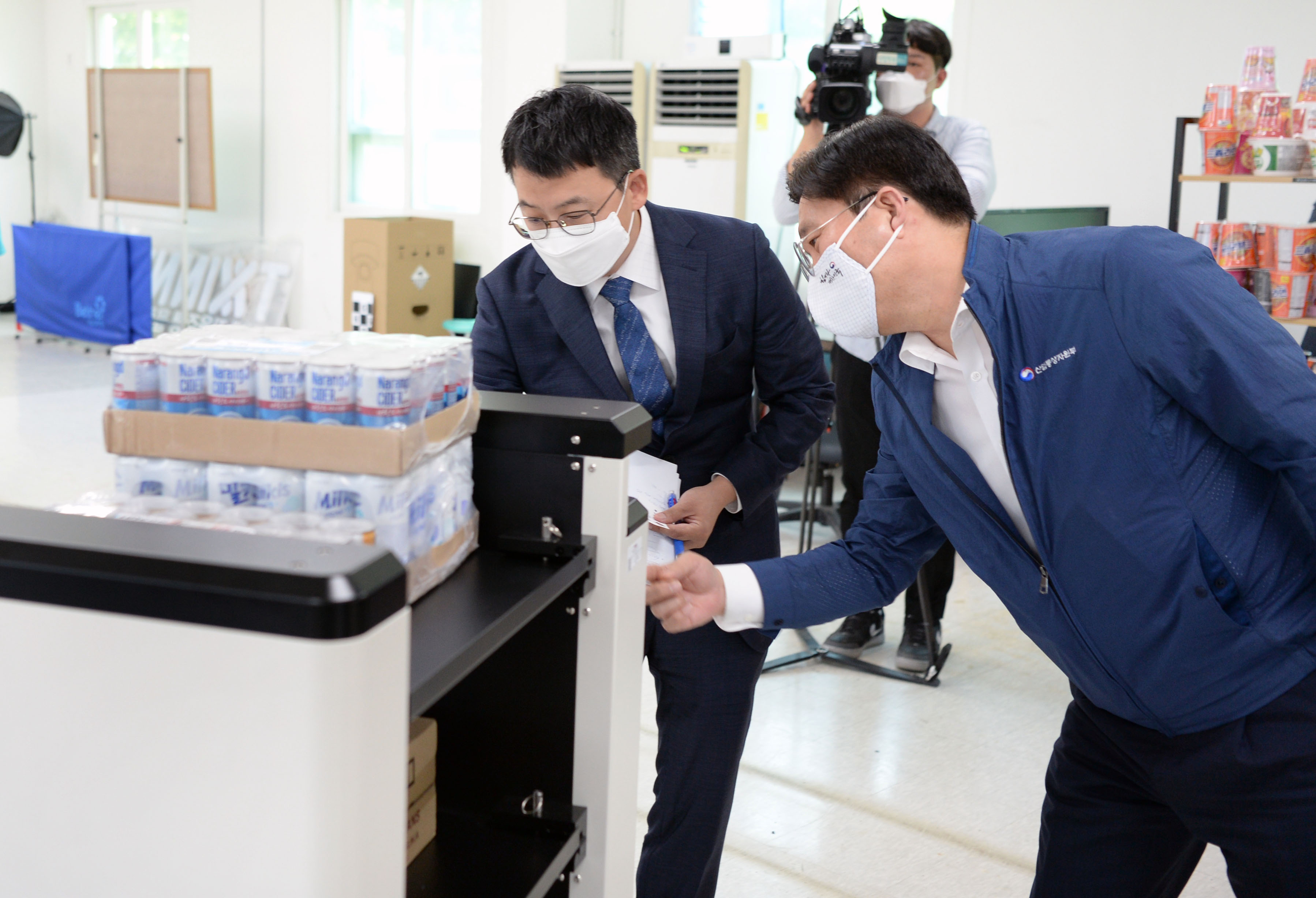비대면 서비스 로봇 제조기업인 트위니 현장방문 1