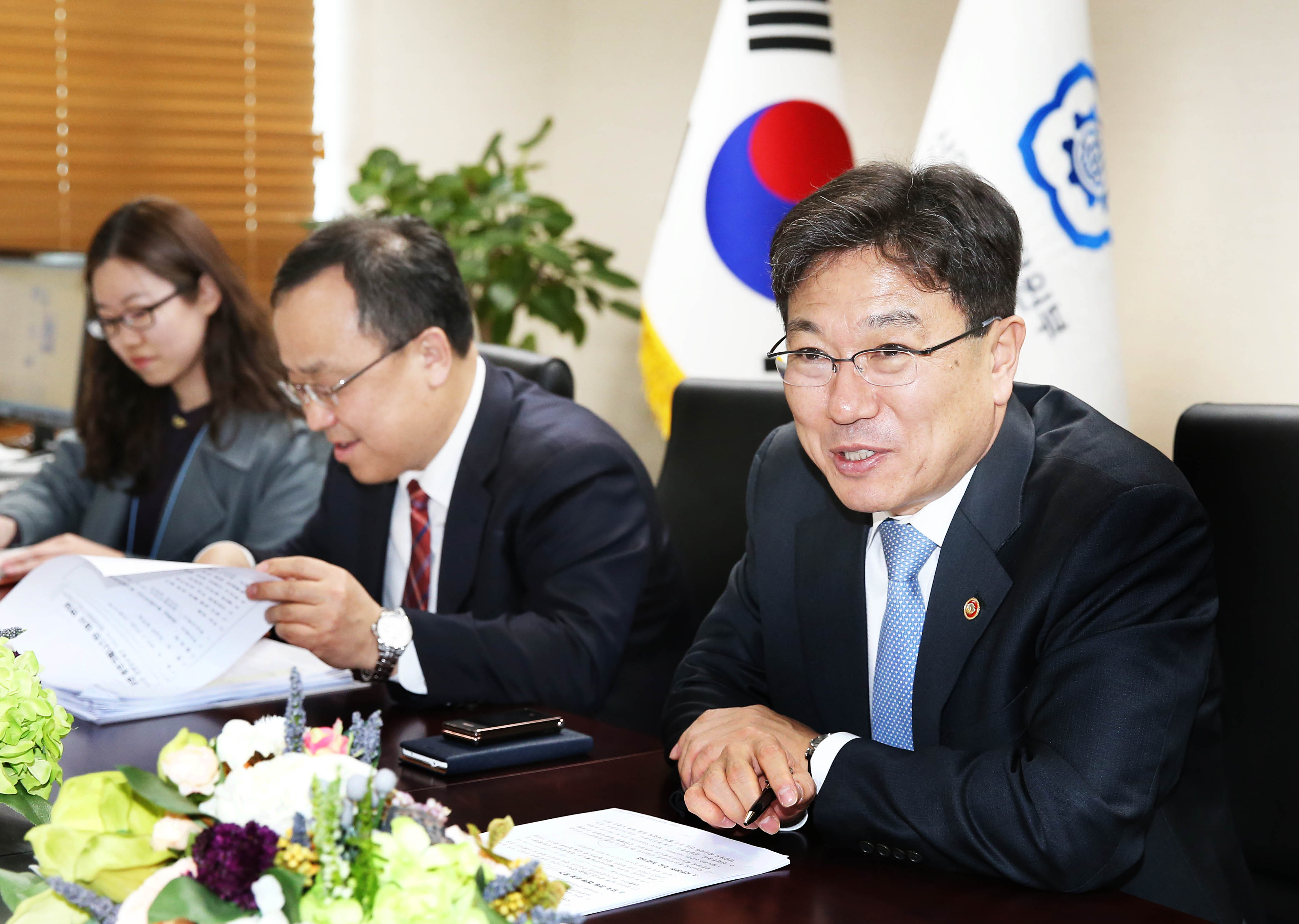 주한 투르크메니스탄 대사 면담 2