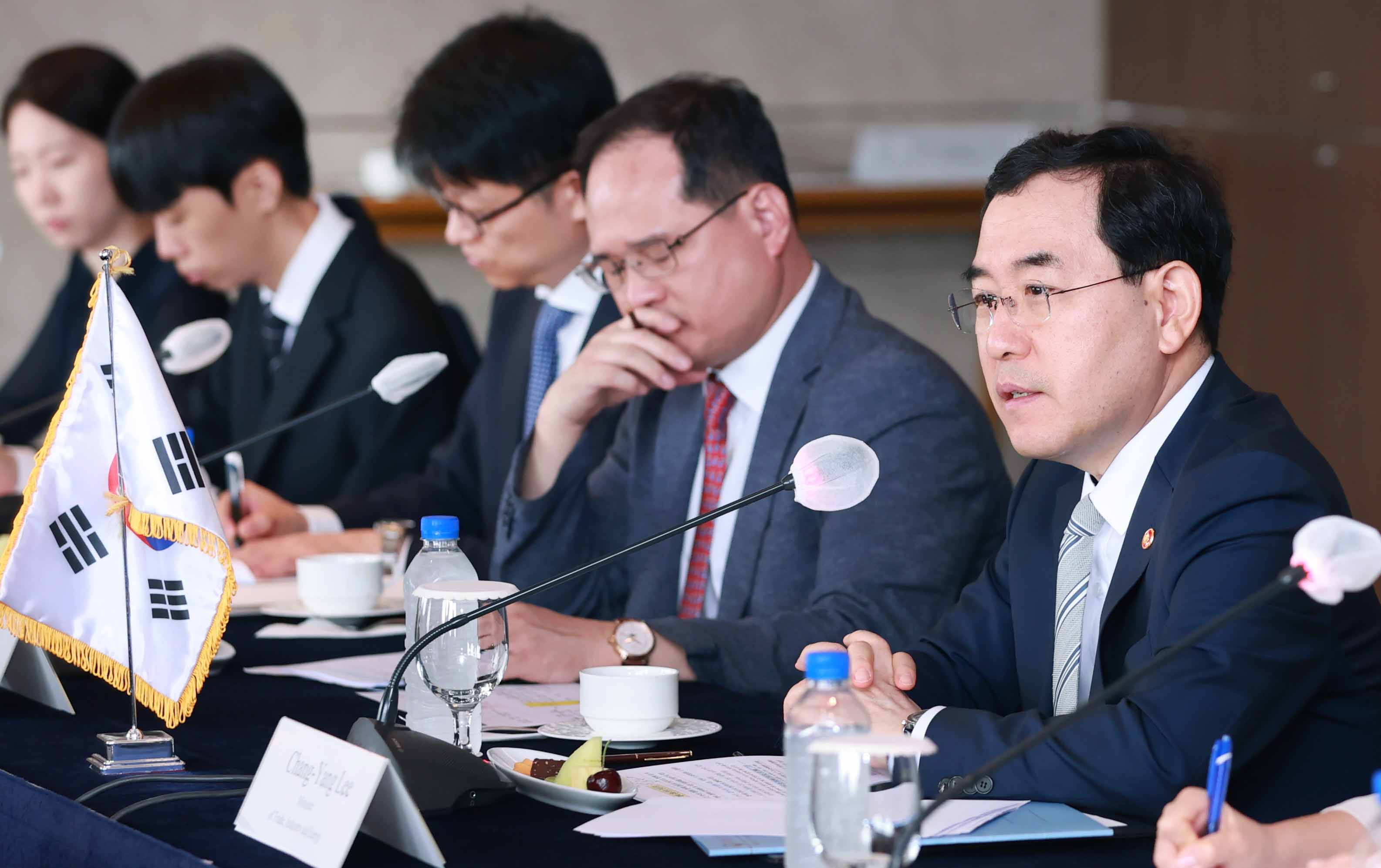 투르크메니스탄 건설·산업부총리 면담 4