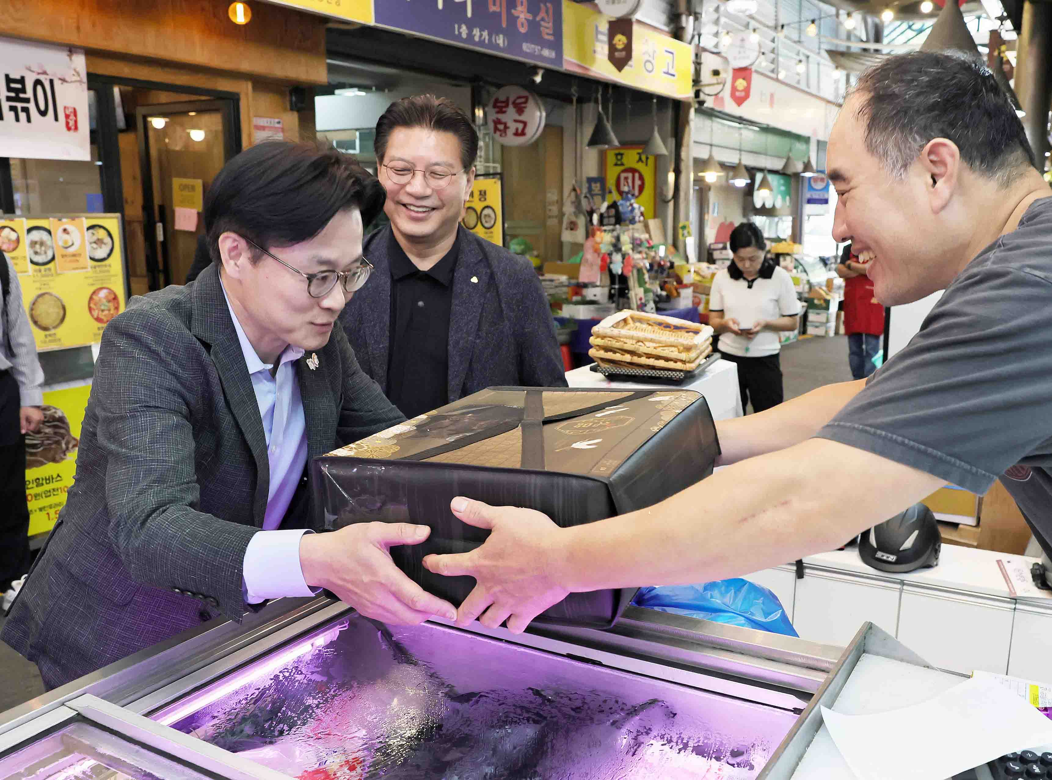 추석 명절을 맞아 전통시장인 통인시장 방문 4