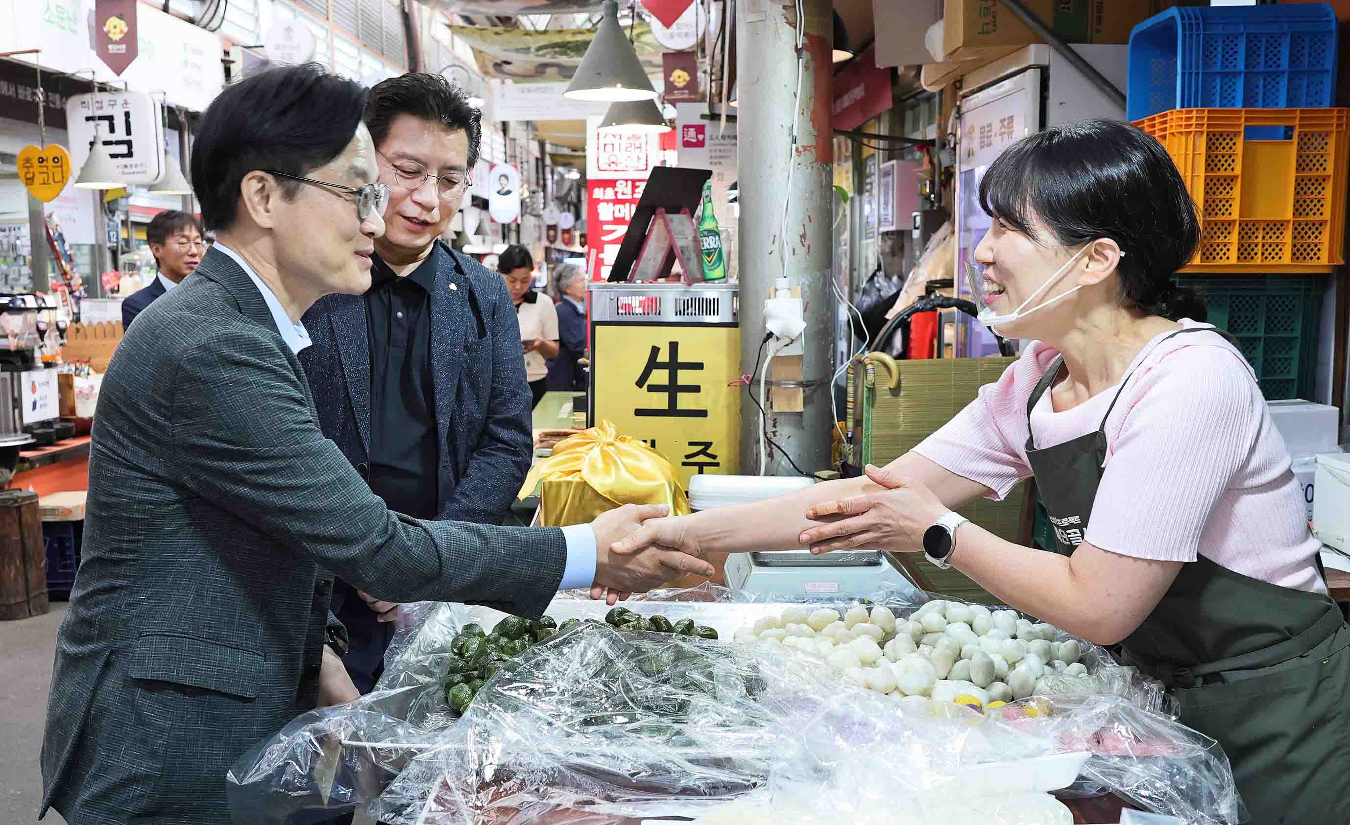 추석 명절을 맞아 전통시장인 통인시장 방문 2