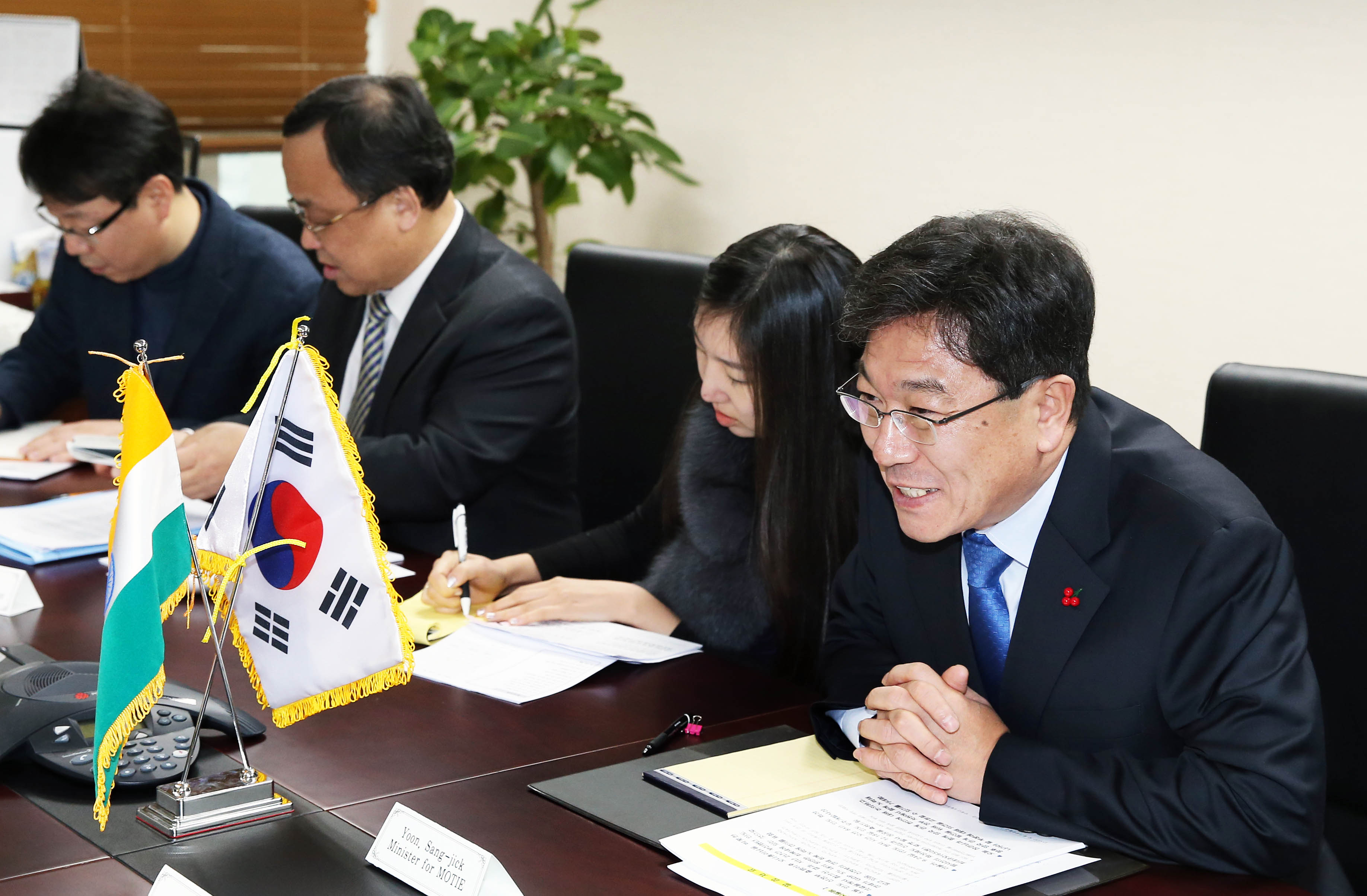 인도 외교부 장관 면담 4