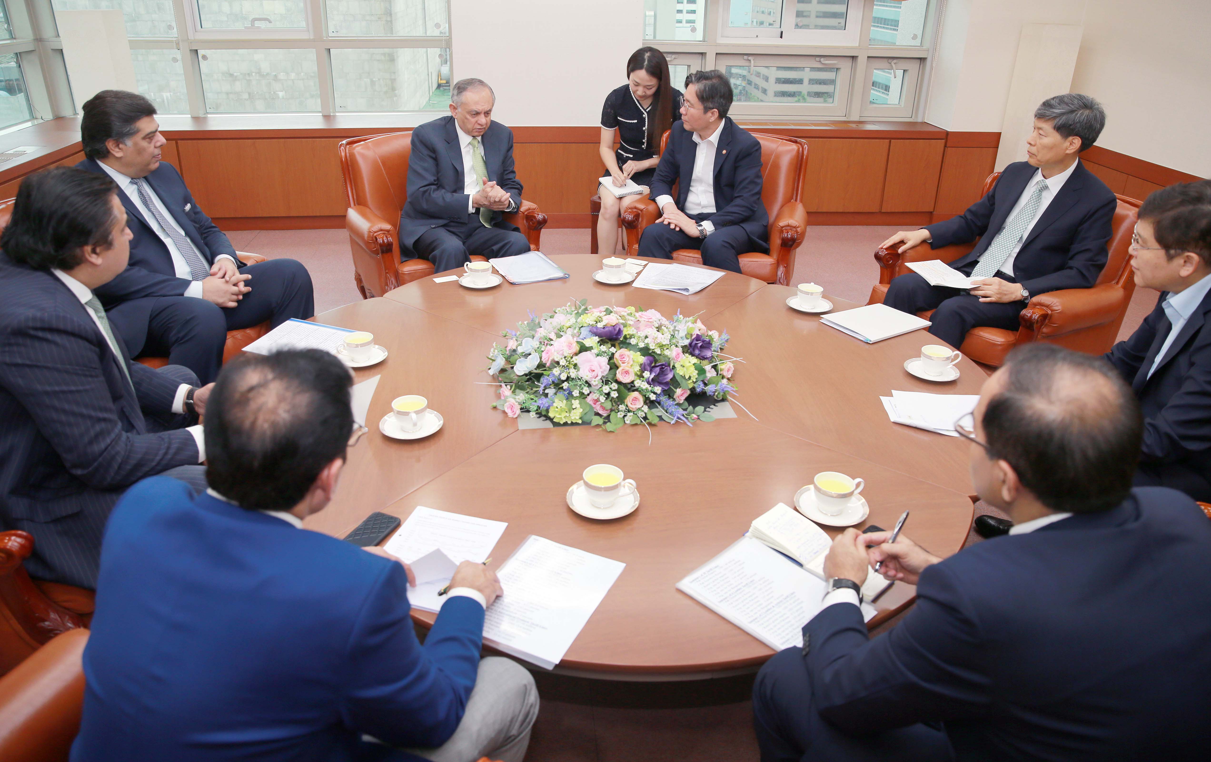 파키스탄 상무장관 면담 4