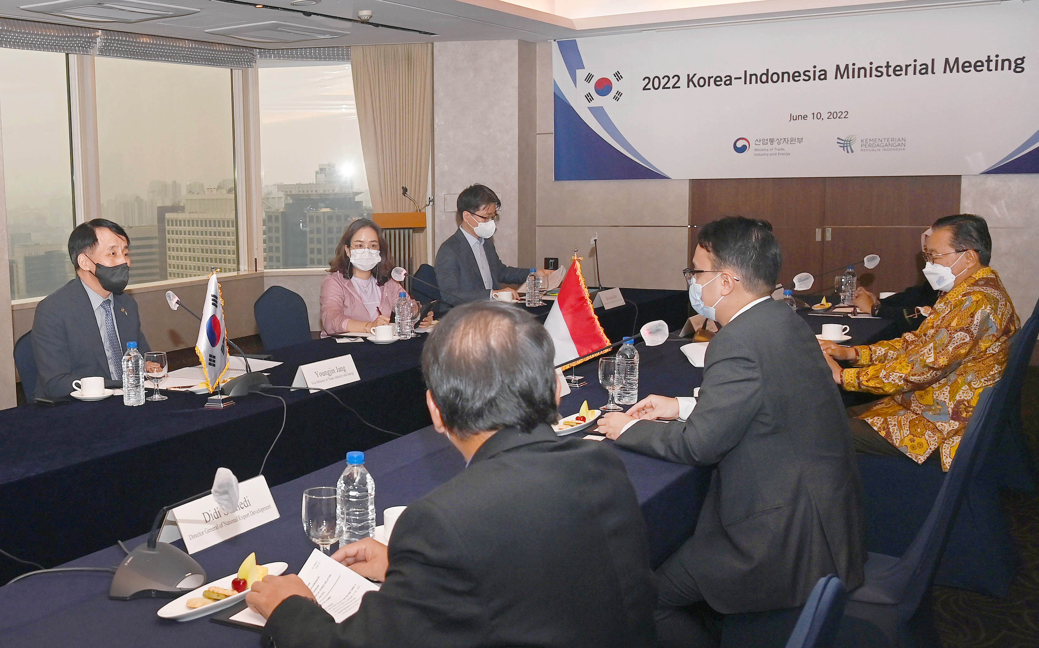 인도네시아 무역부 차관 면담 3