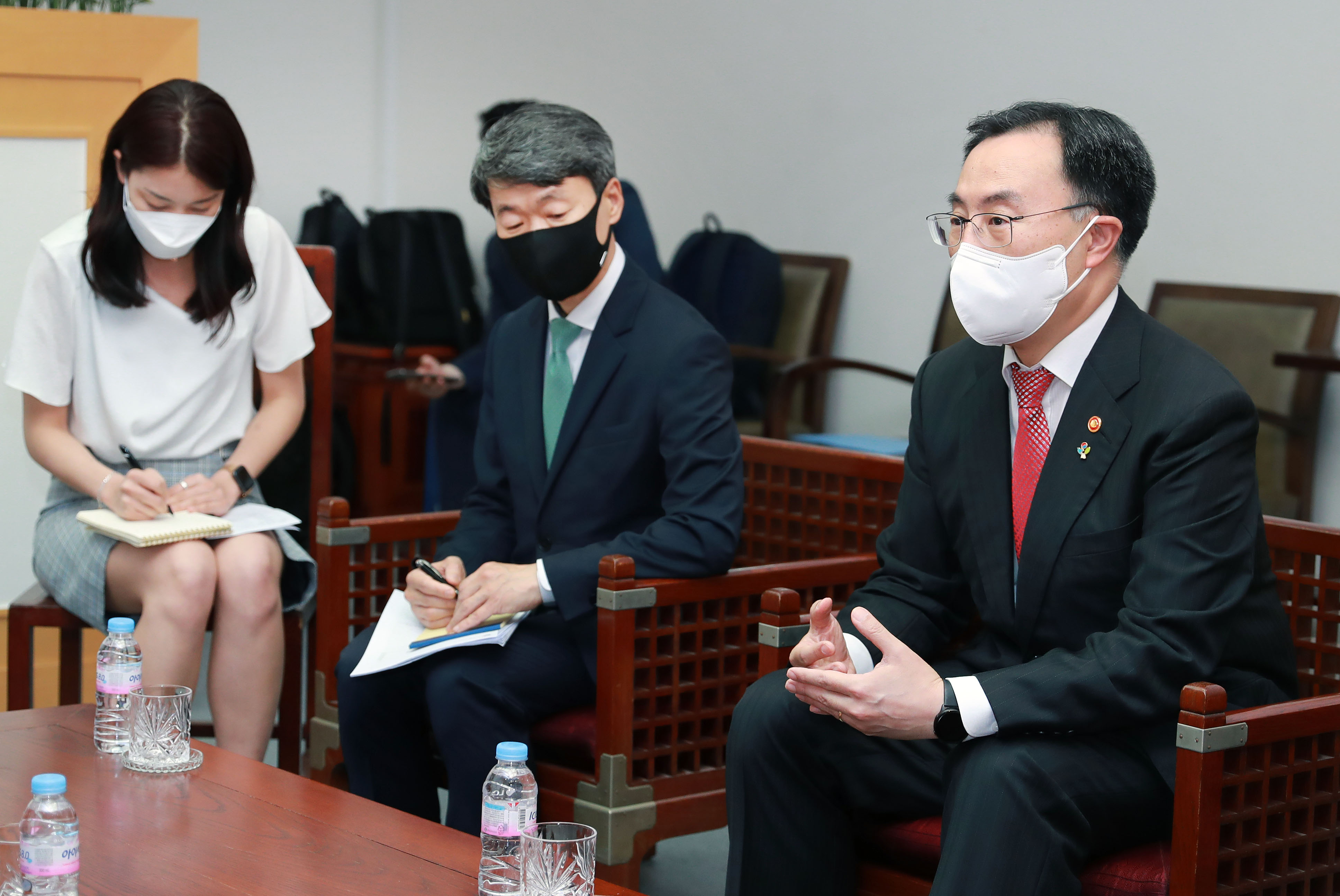 미국 상원의원단 면담 3
