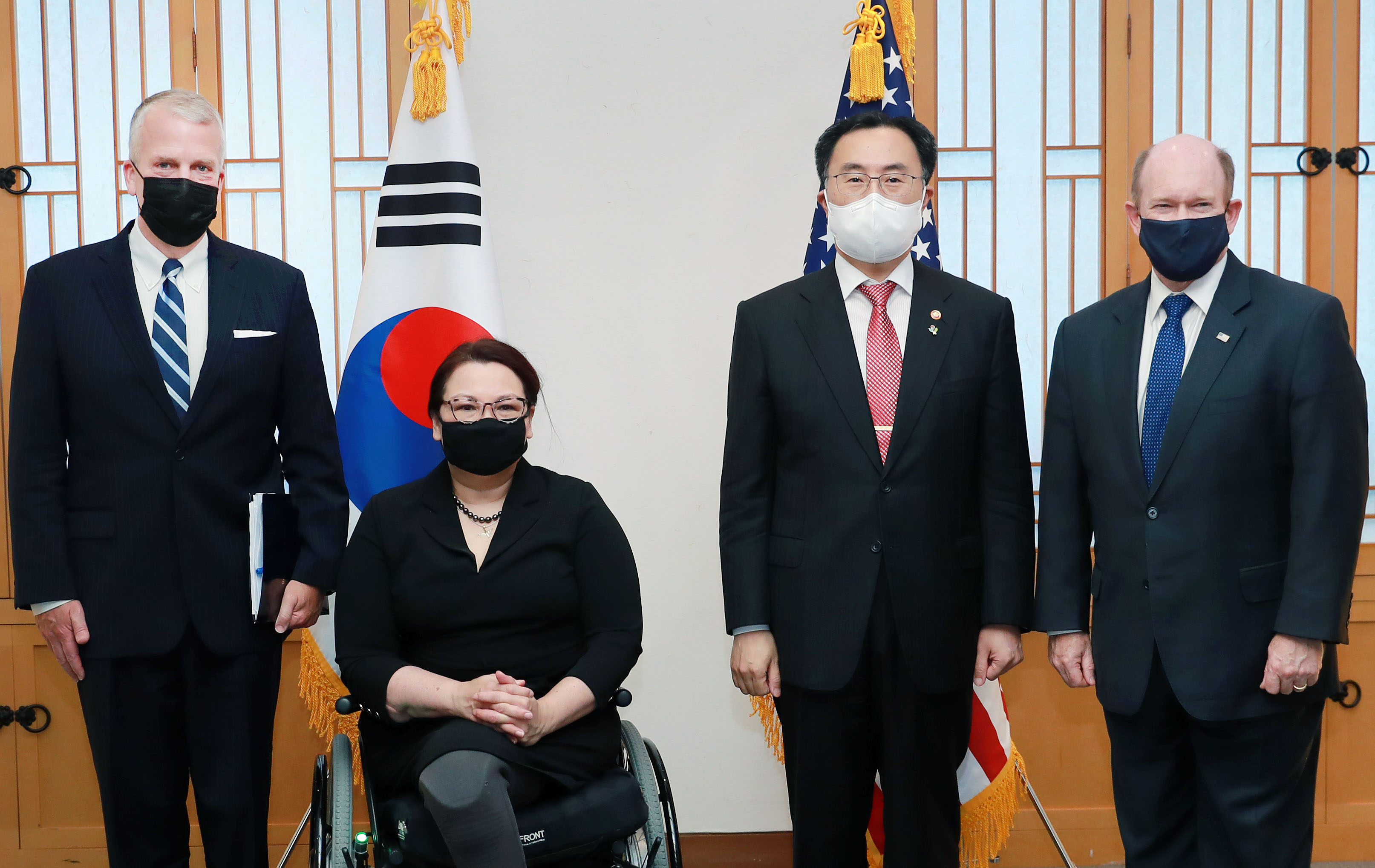 미국 상원의원단 면담 2