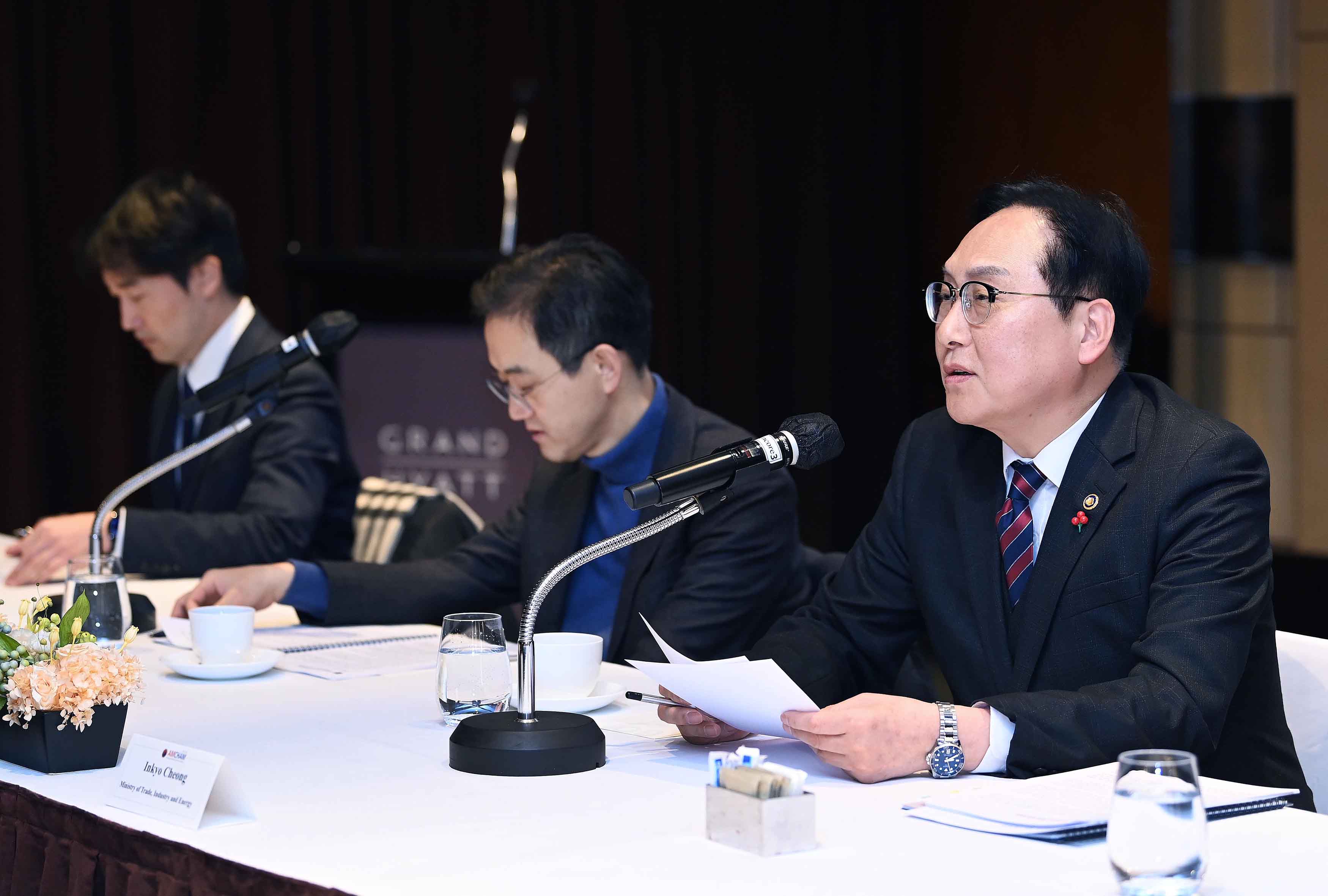 주한미국상공회의소(AMCHAM) 간담회 2
