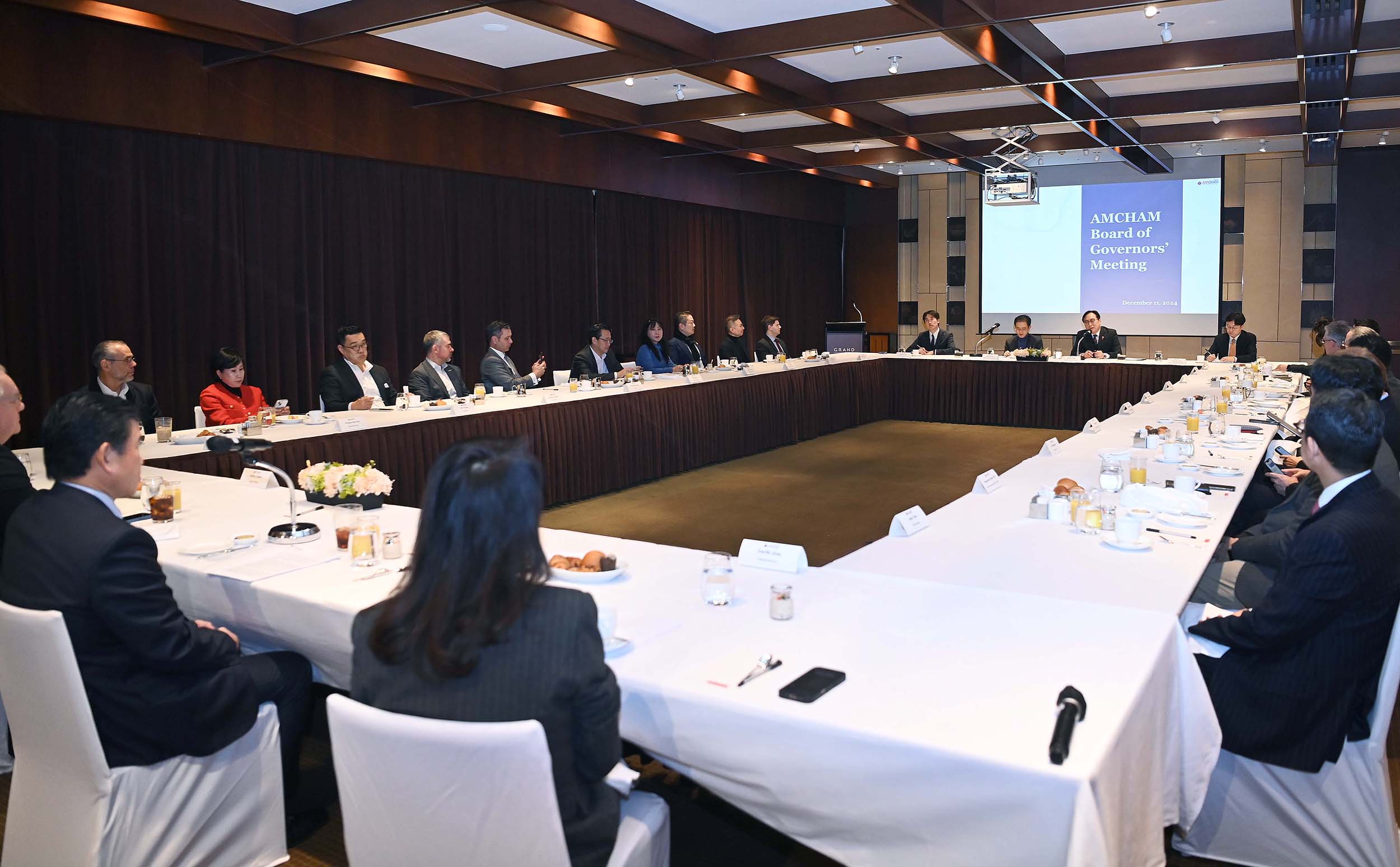 주한미국상공회의소(AMCHAM) 간담회 1