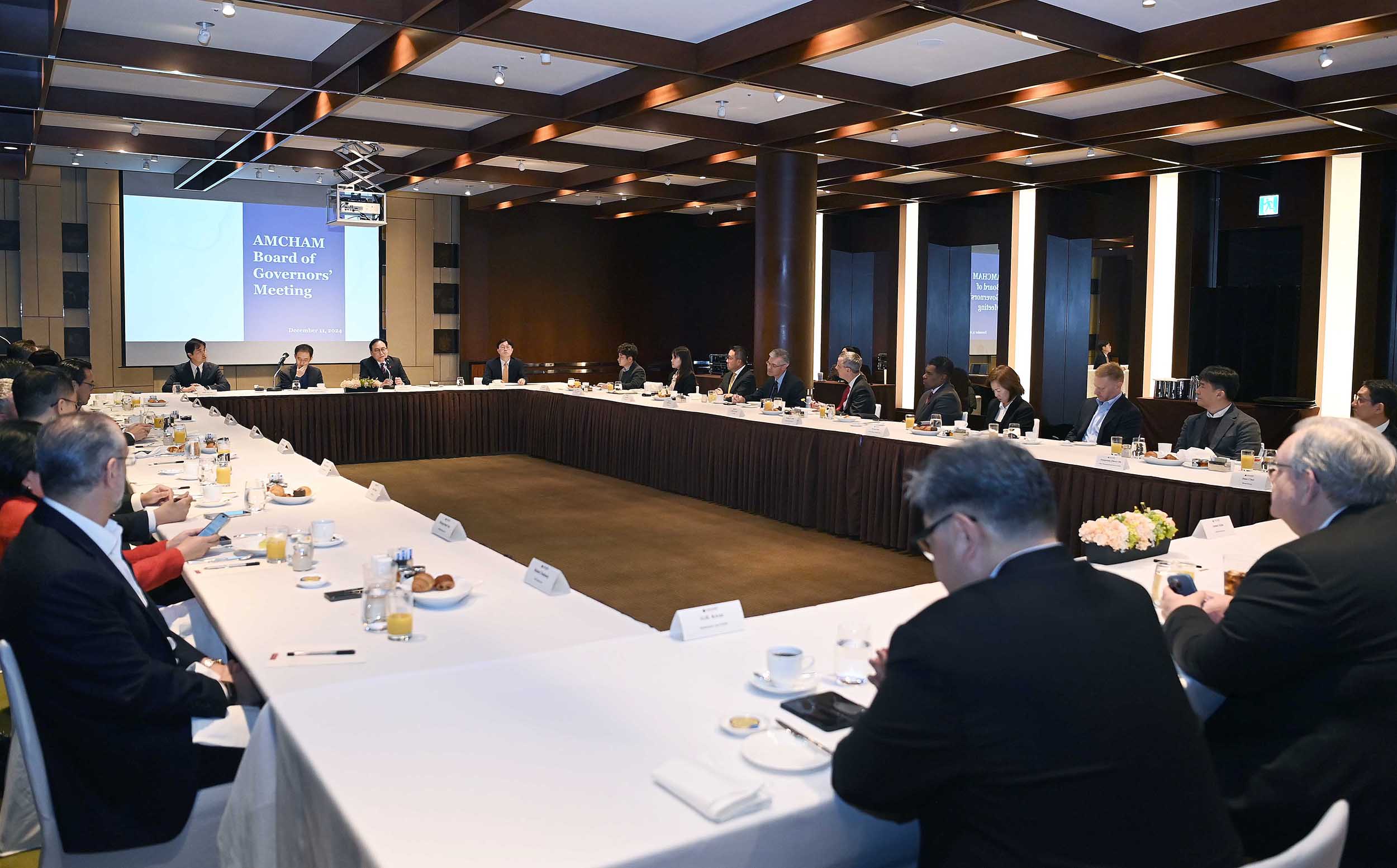 주한미국상공회의소(AMCHAM) 간담회 6