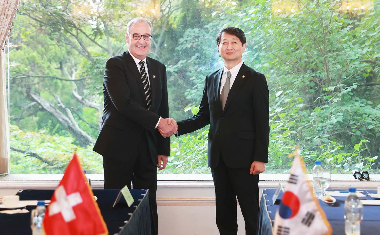 스위스 경제교육연구부 장관 면담 1