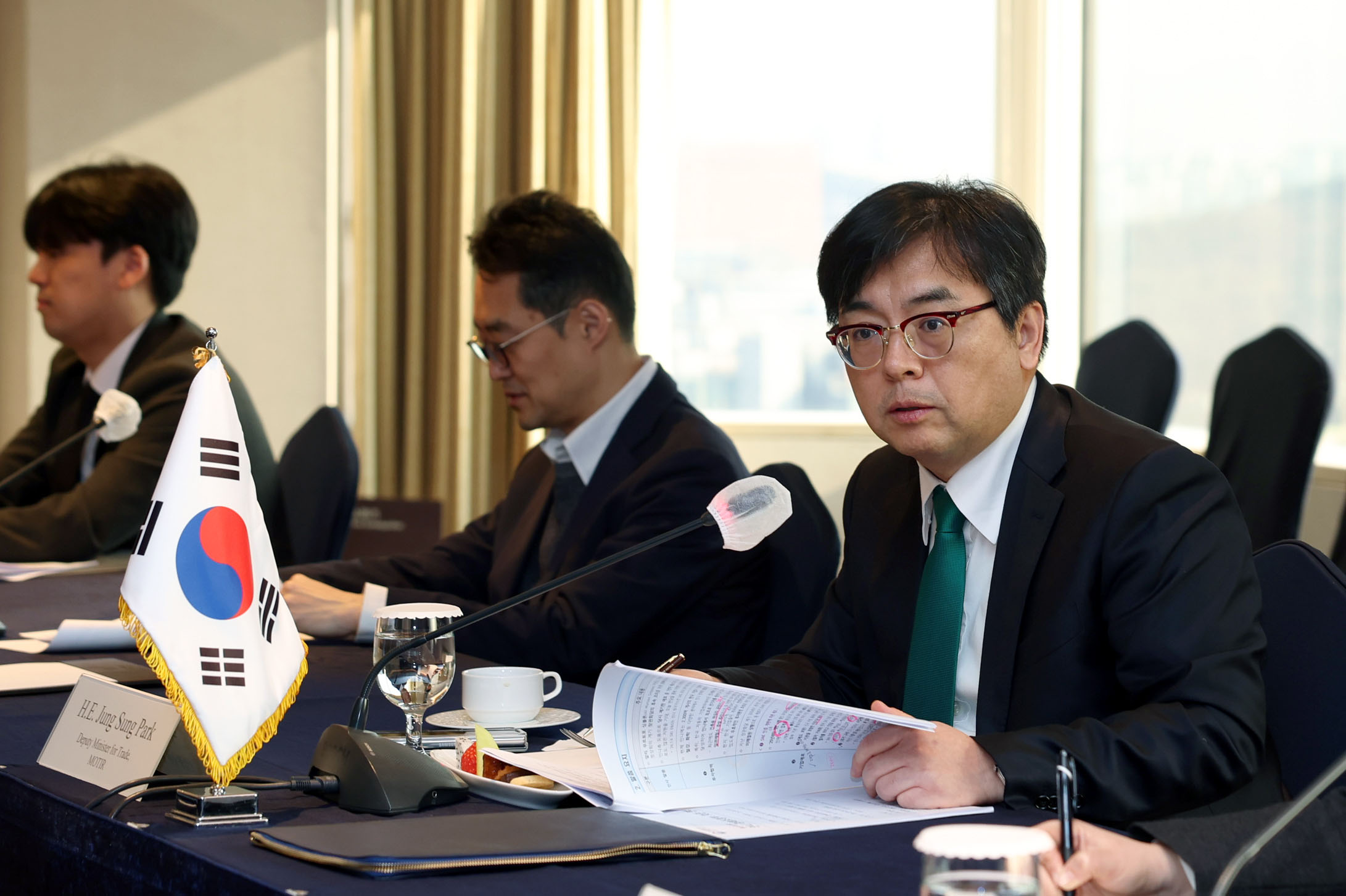 인도네시아 경제조정부 차관 면담 4
