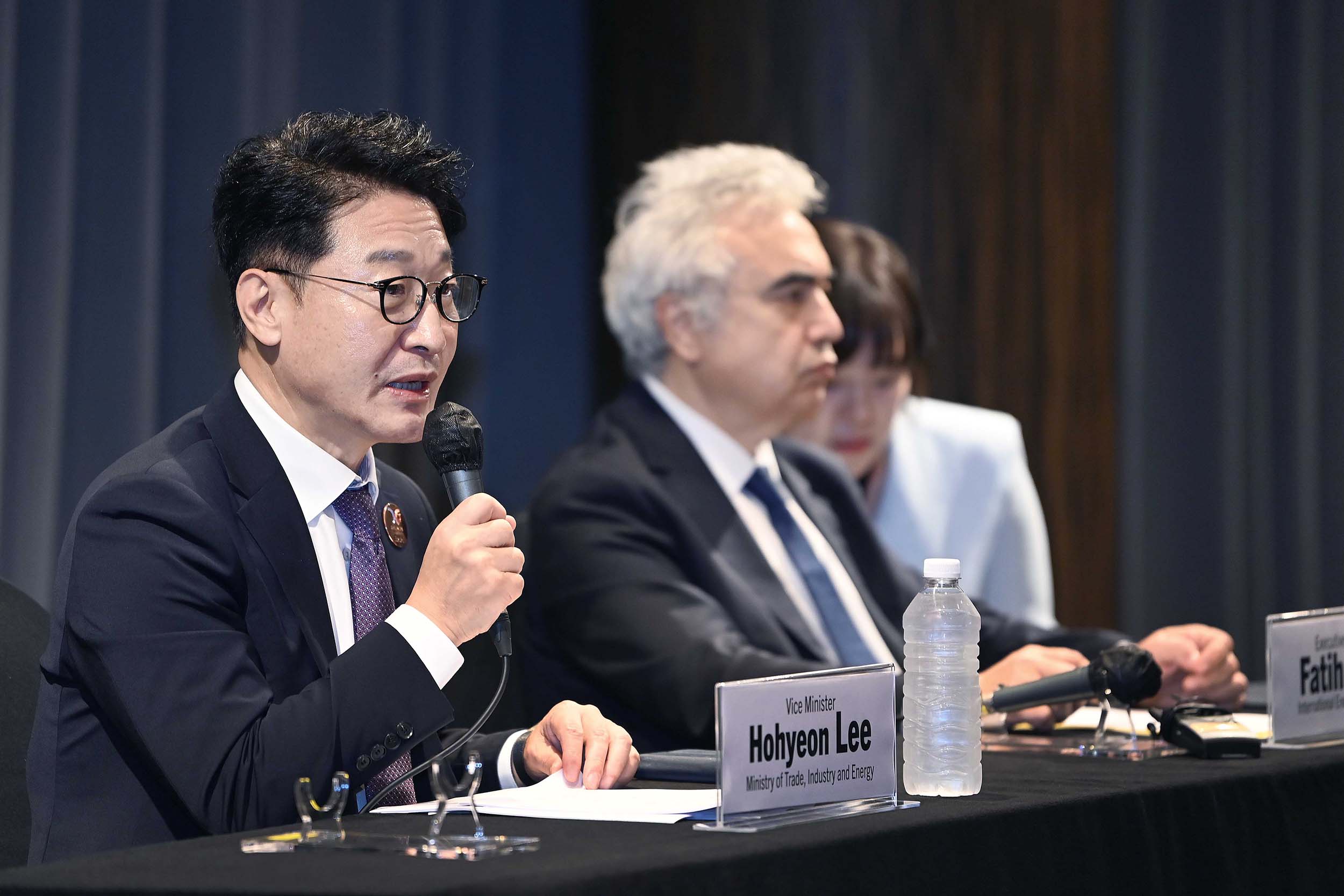 한-국제에너지기구(IEA) 공동 기자회견 2