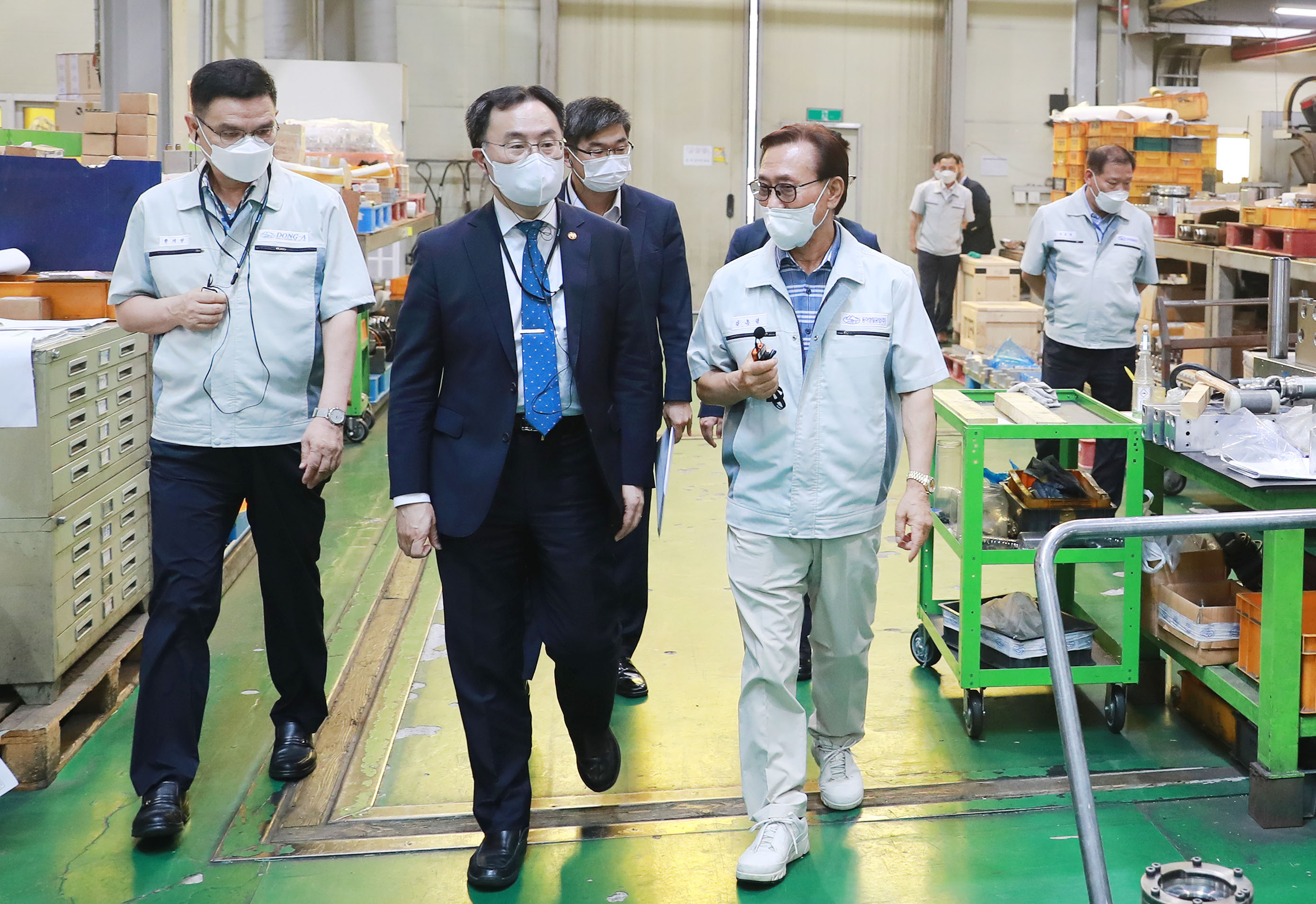금형제작 전문 뿌리기업인 동아정밀공업 현장 방문 5