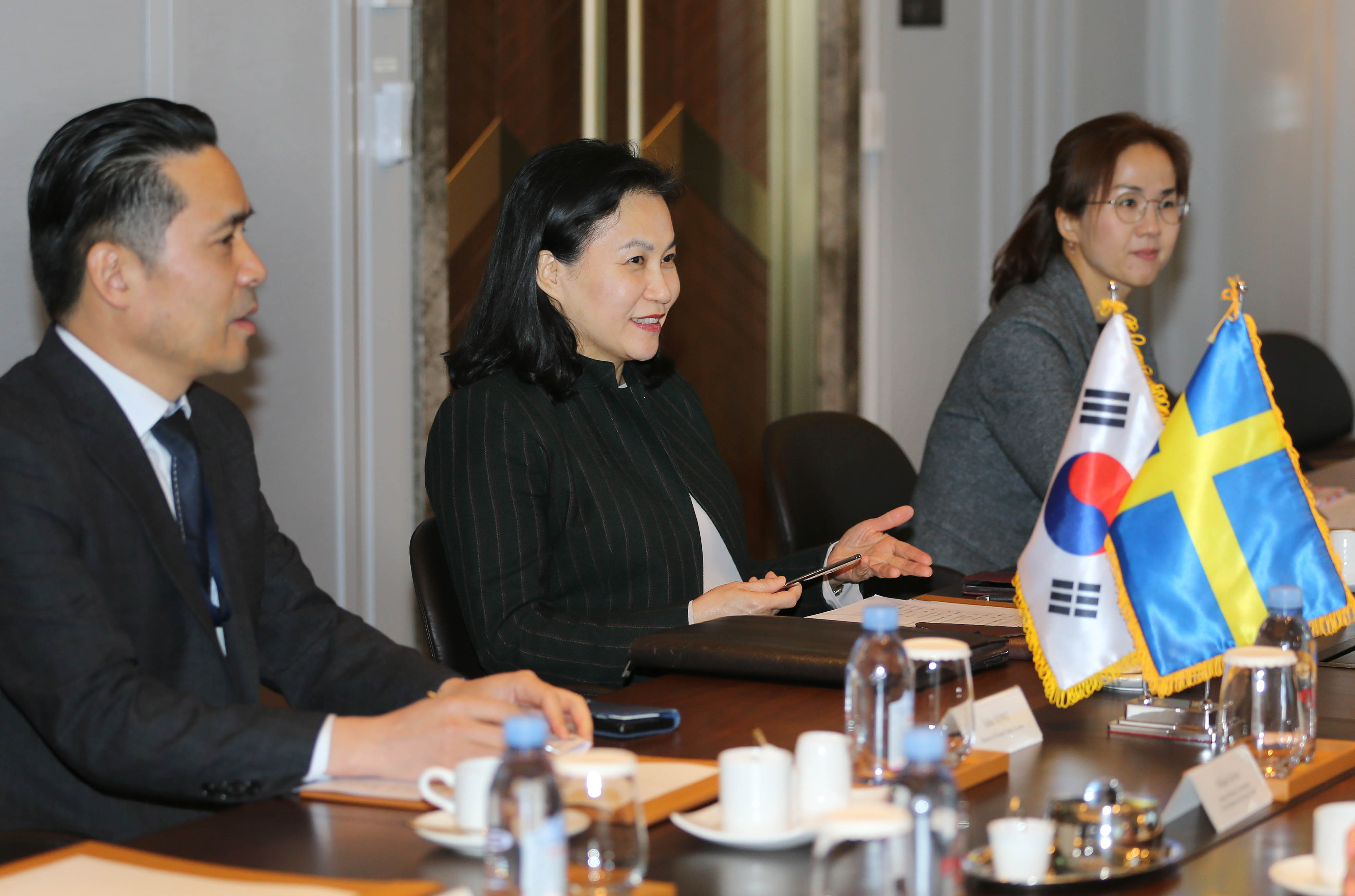 스웨덴 외교부 통상·노르딕담당 장관 면담 4