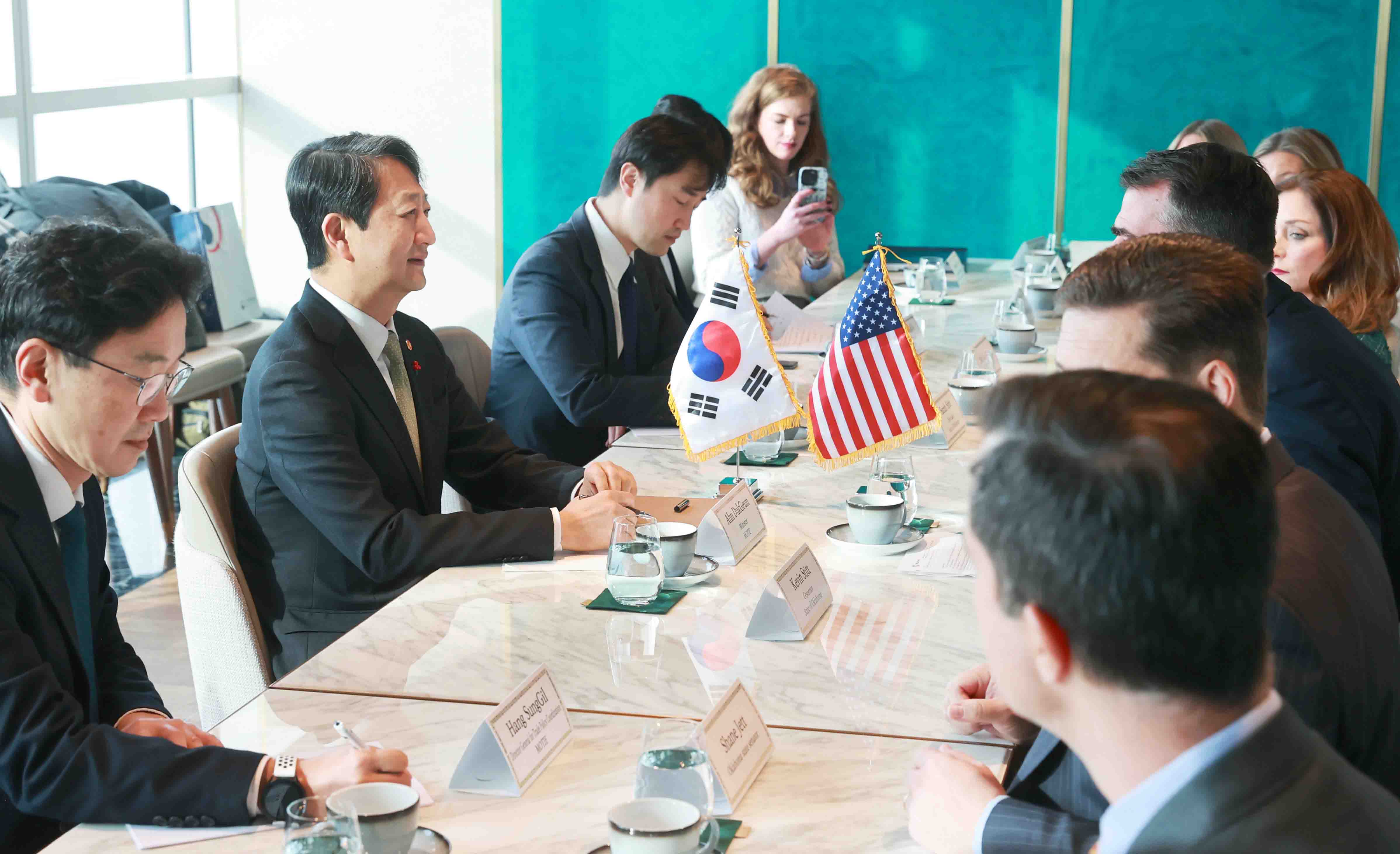 미국 오클라호마주 주지사 면담 3