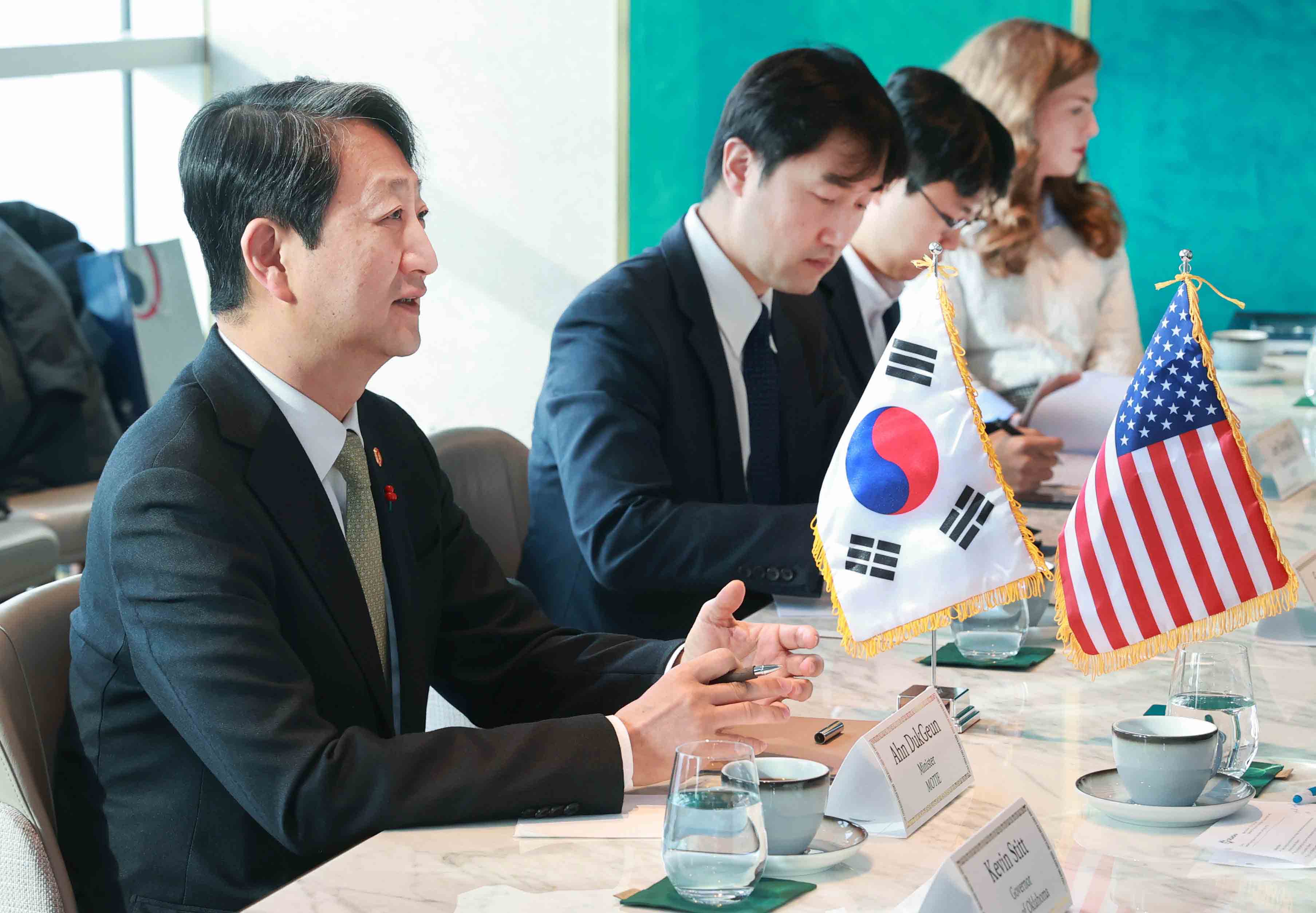 미국 오클라호마주 주지사 면담 2