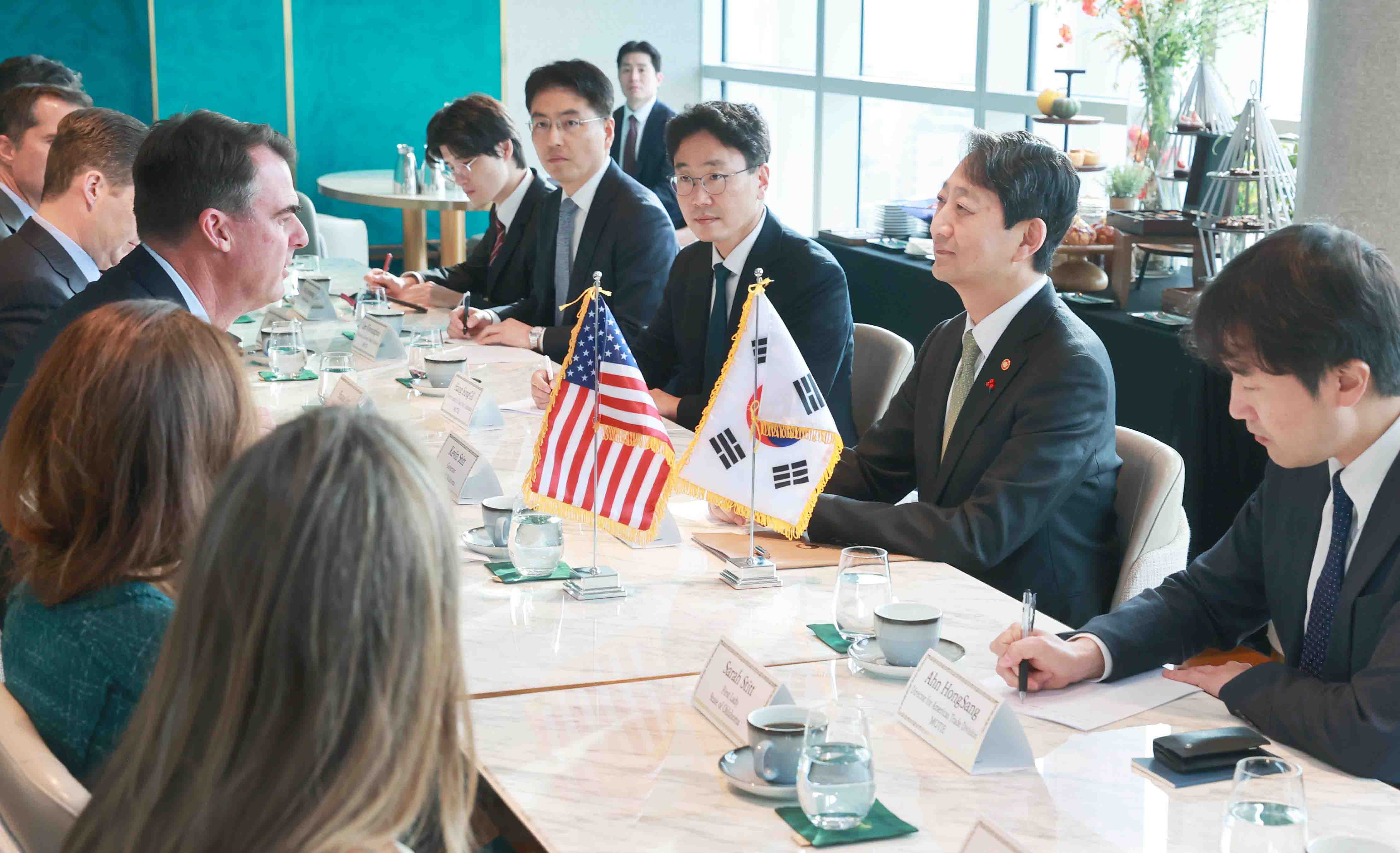 미국 오클라호마주 주지사 면담 5