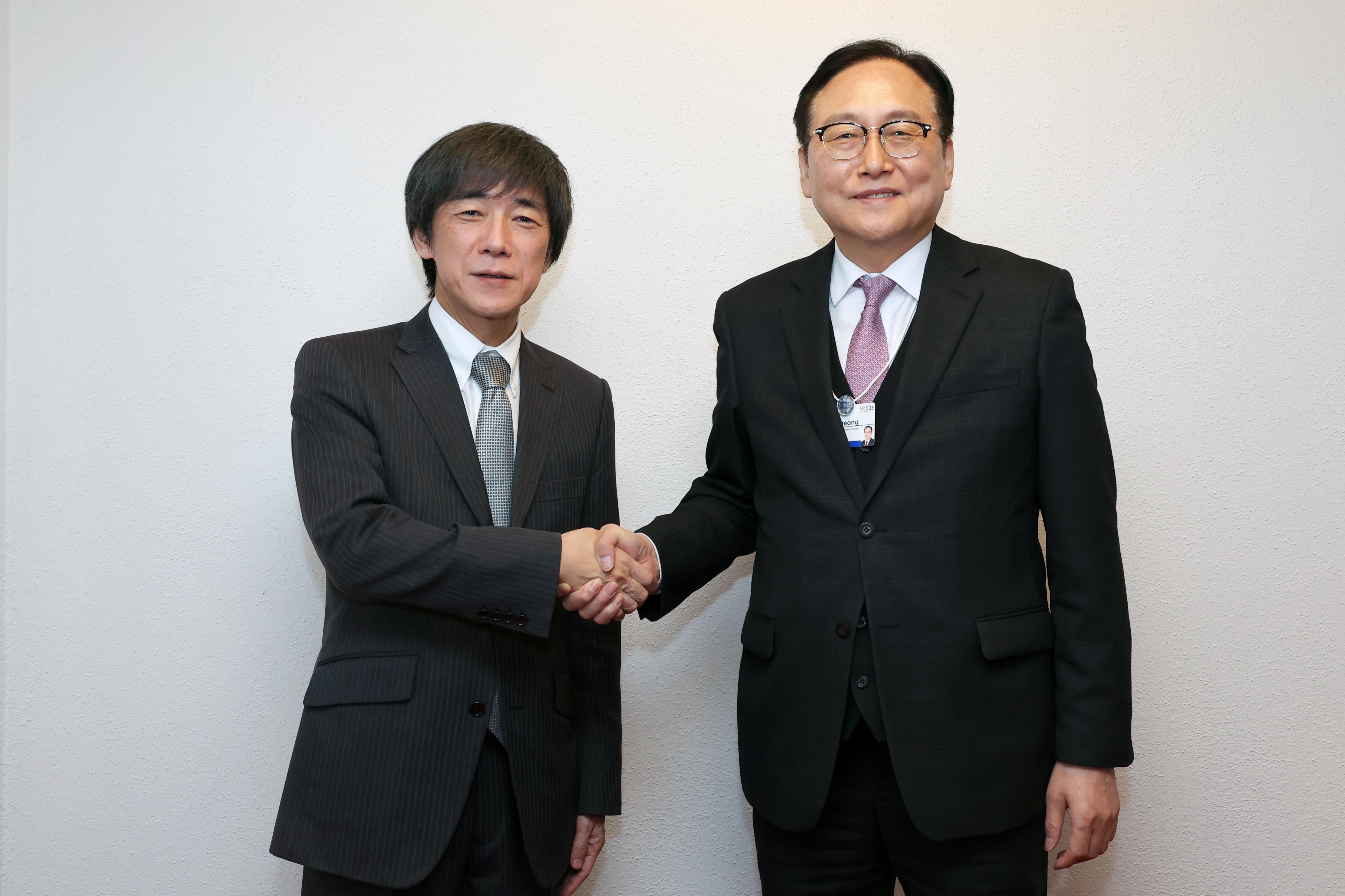 일본 경제산업성 통상차관 면담 1