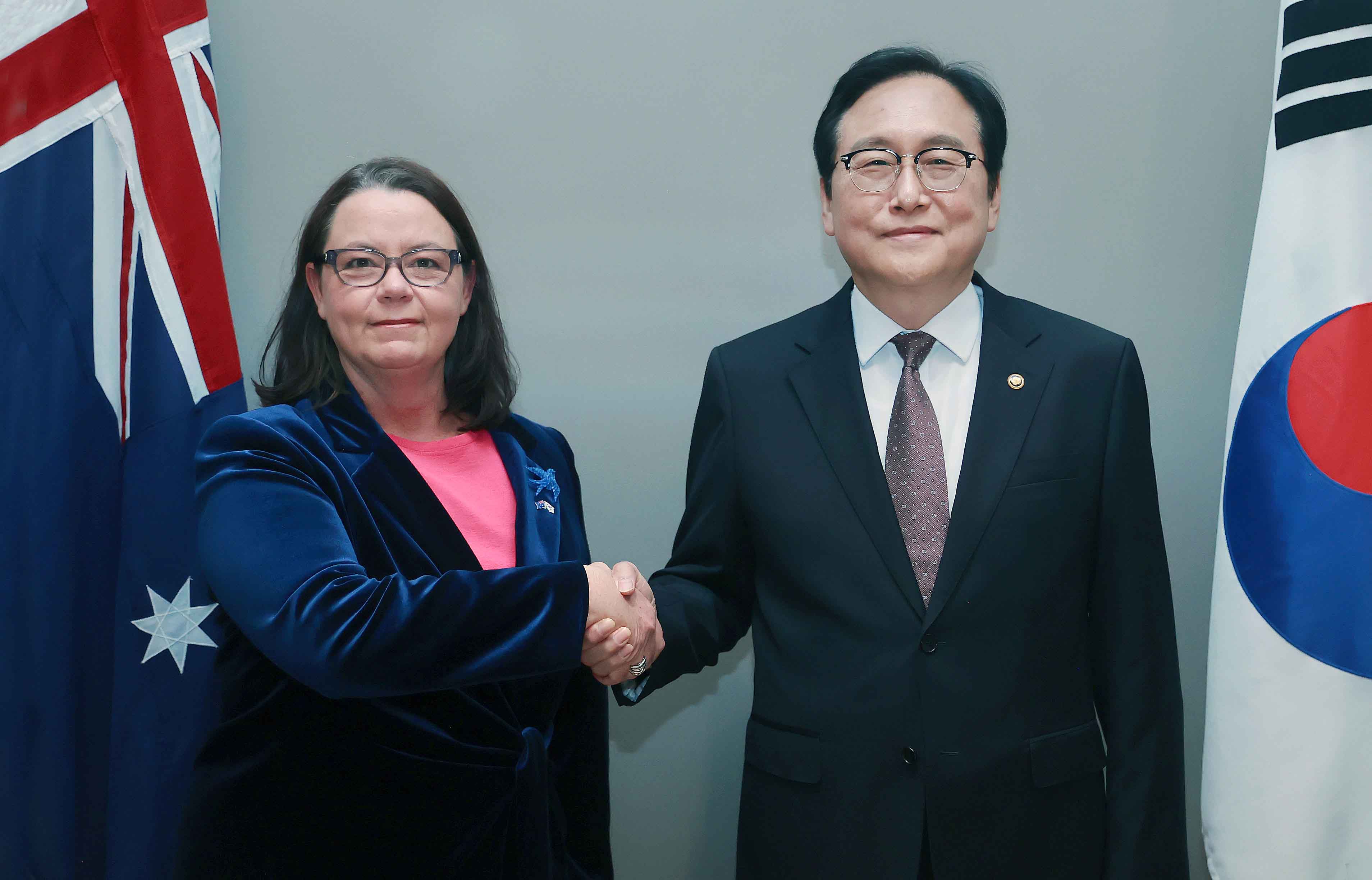 호주 자원·북호주 장관 면담 1