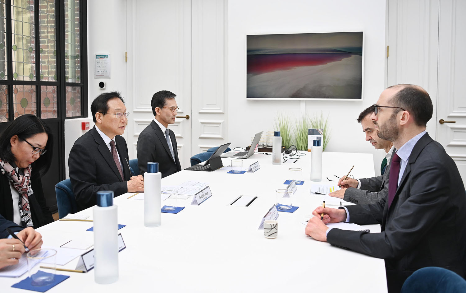 프랑스 Renault社 국제협력부사장 면담 4