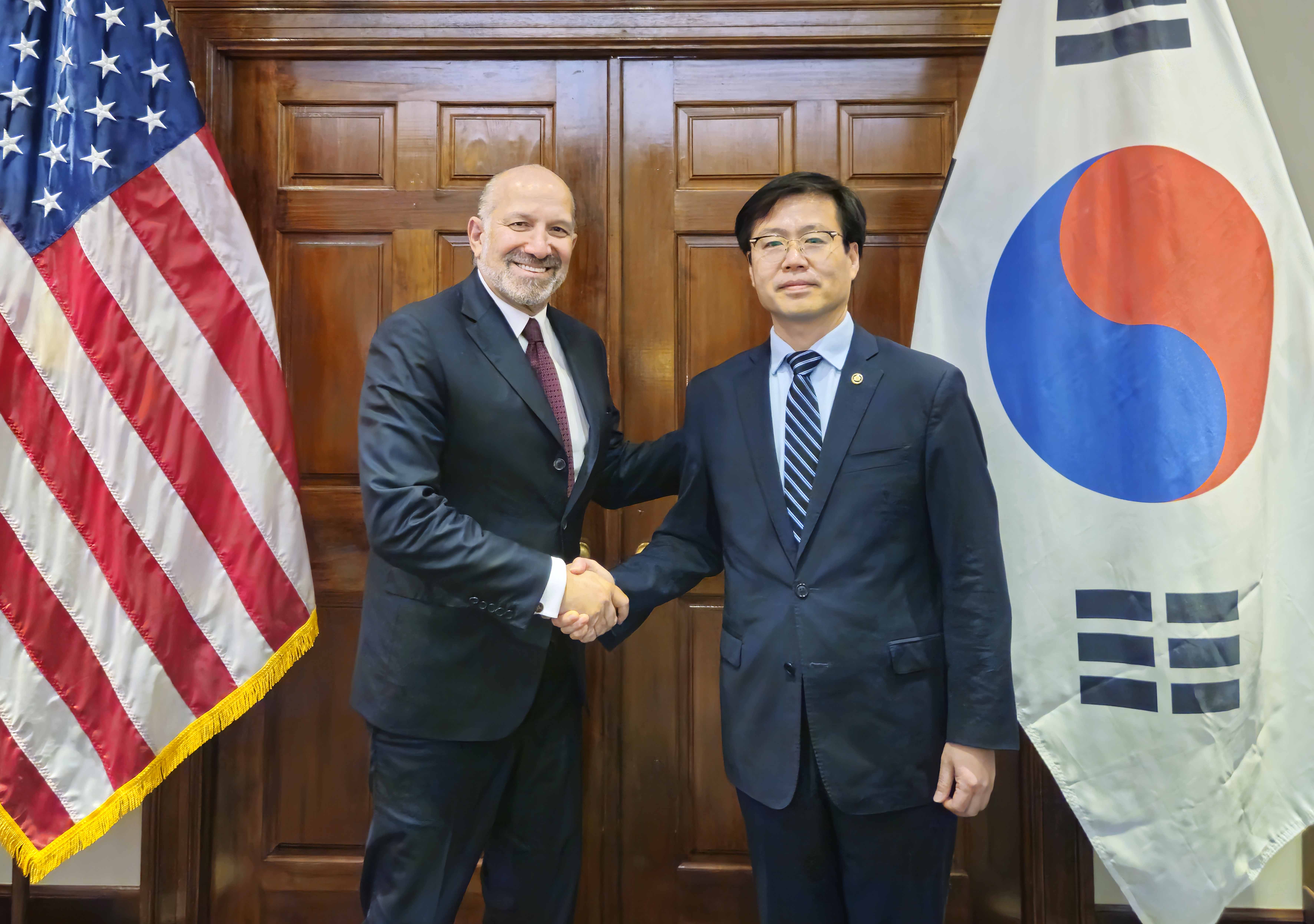 미국 상무부 장관 면담 1
