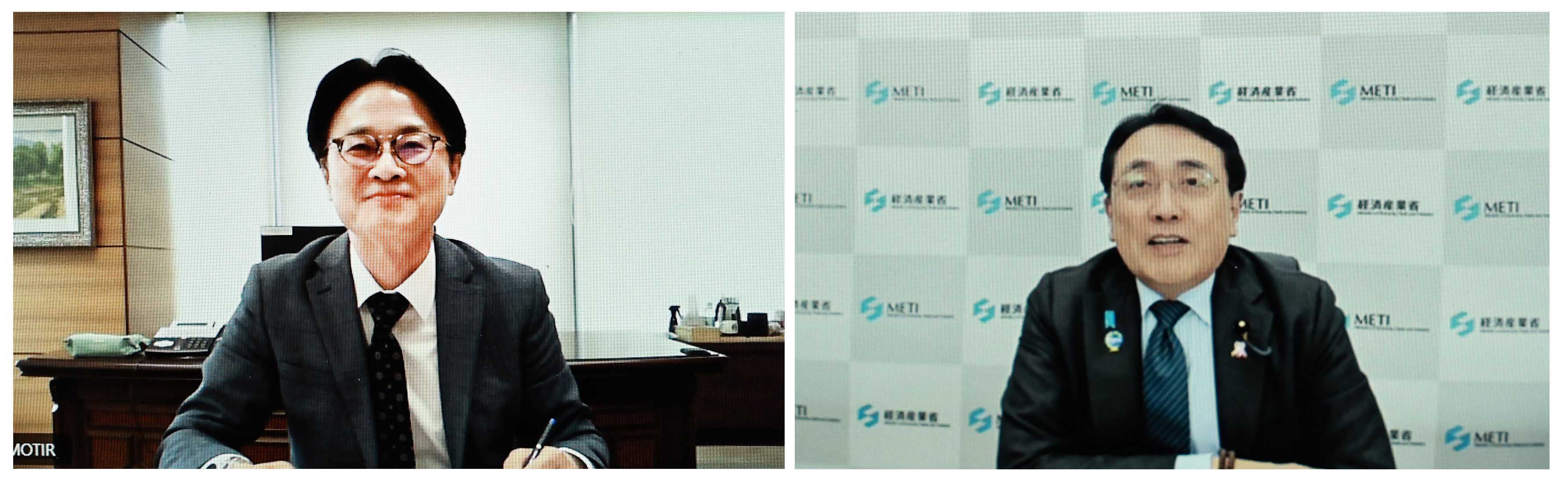 일본 경제산업성 대신 면담 5