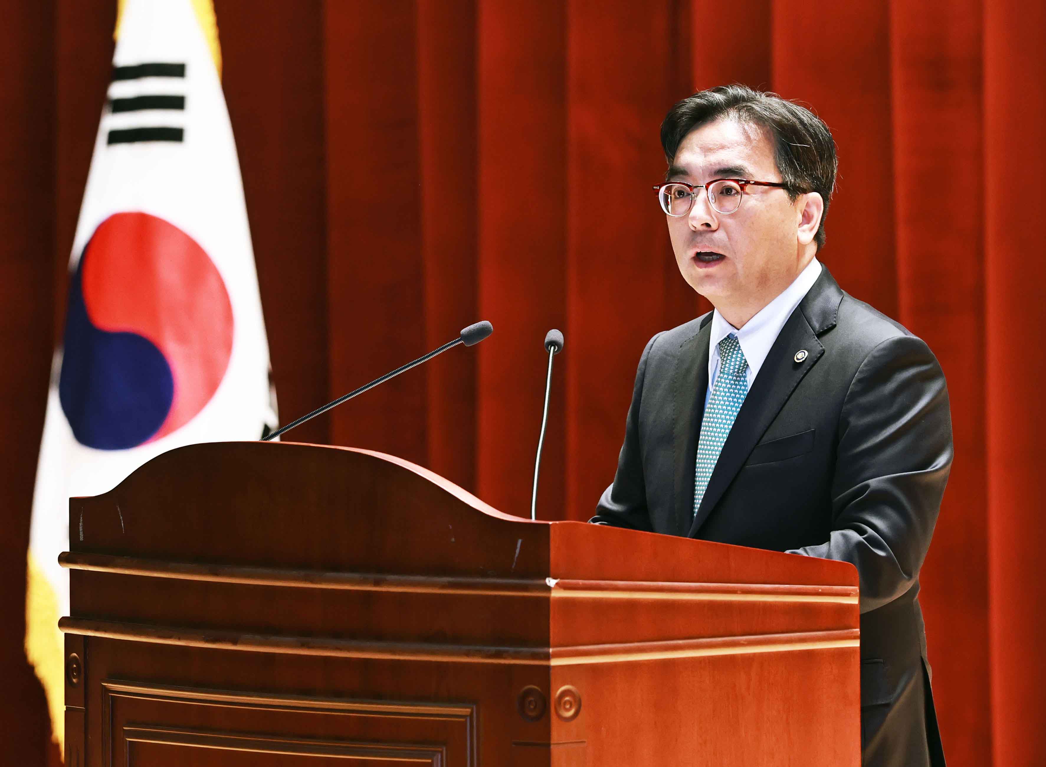 박정성 통상교섭본부장 취임식 개최 2