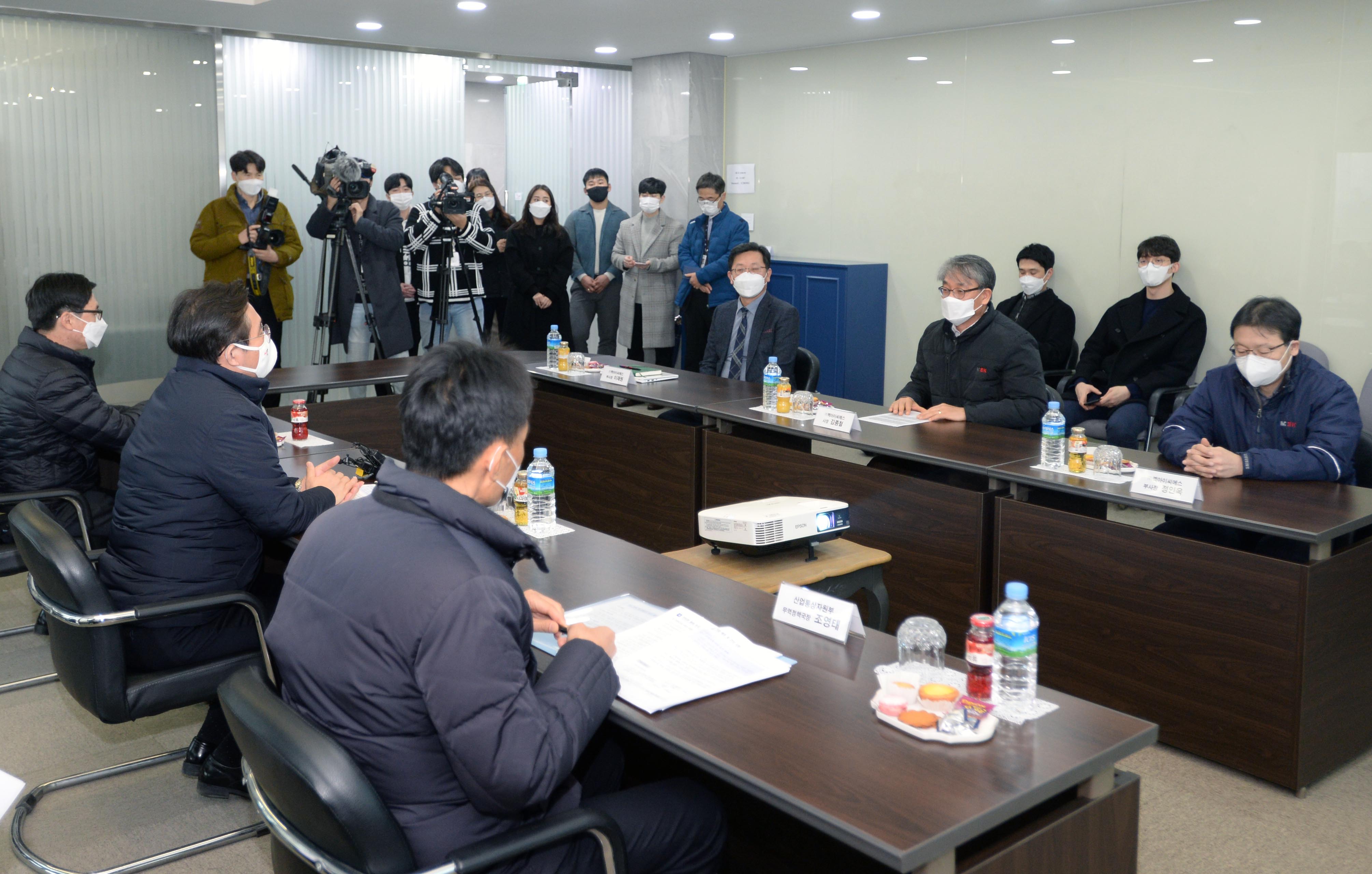 인공호흡기 제조기업인 멕아이씨에스 현장방문 5