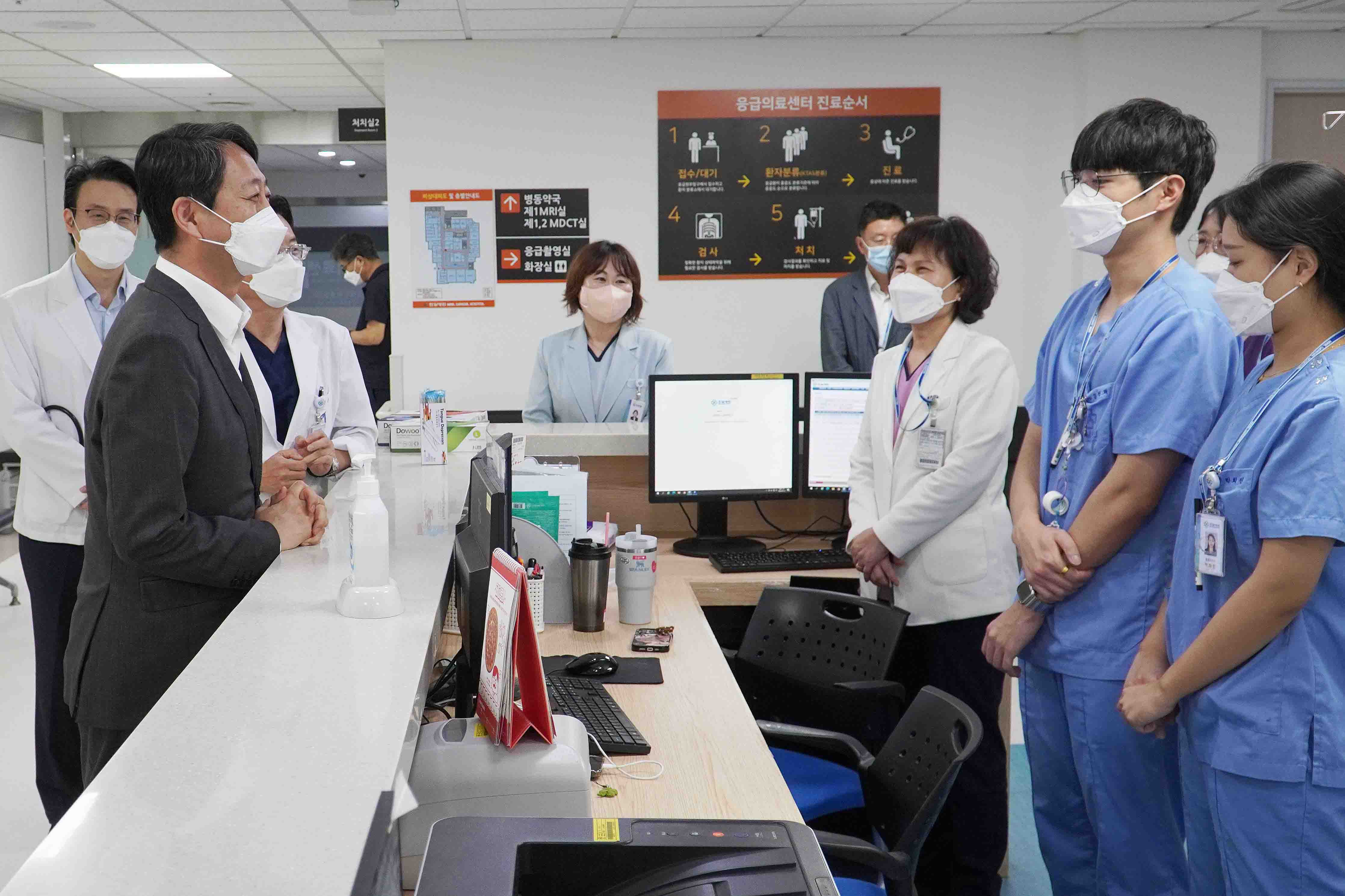 한전의료재단 한일병원 현장방문 4